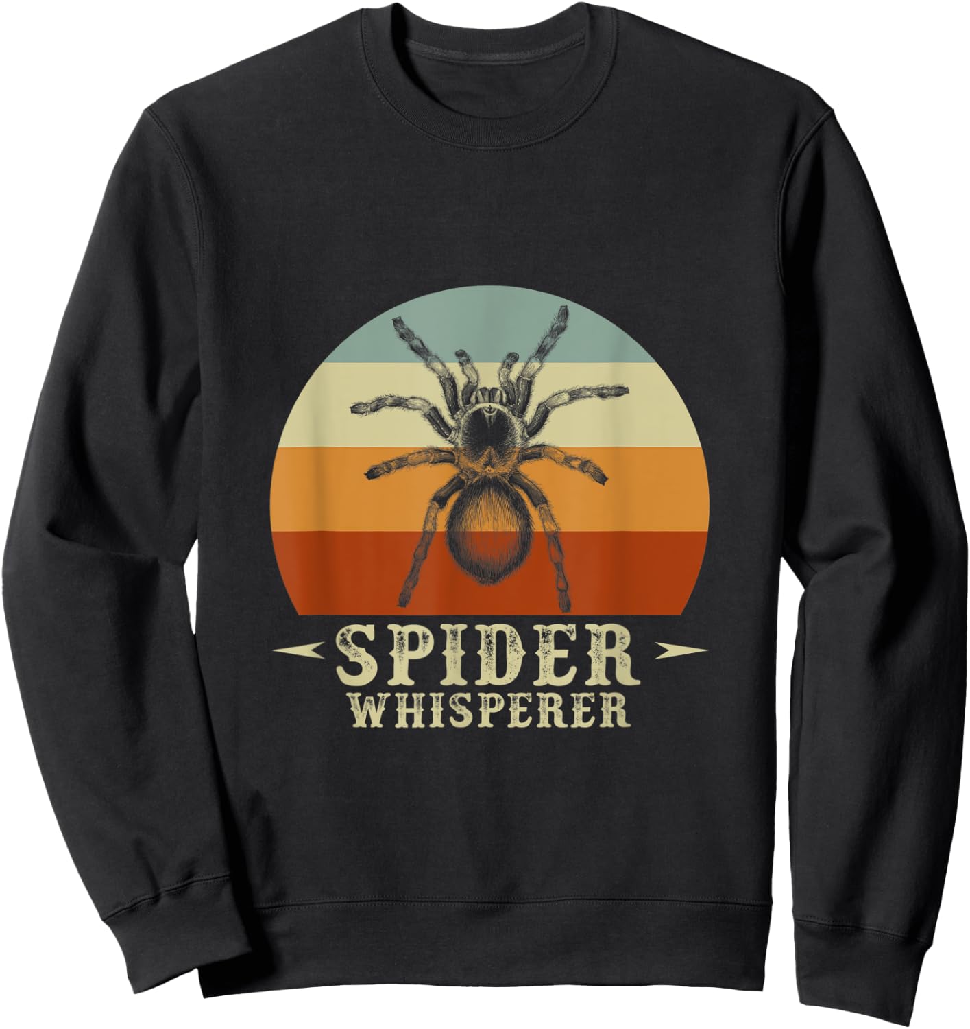 Spider Whisperer Spider Sweatshirt - Sweatshirt | Black