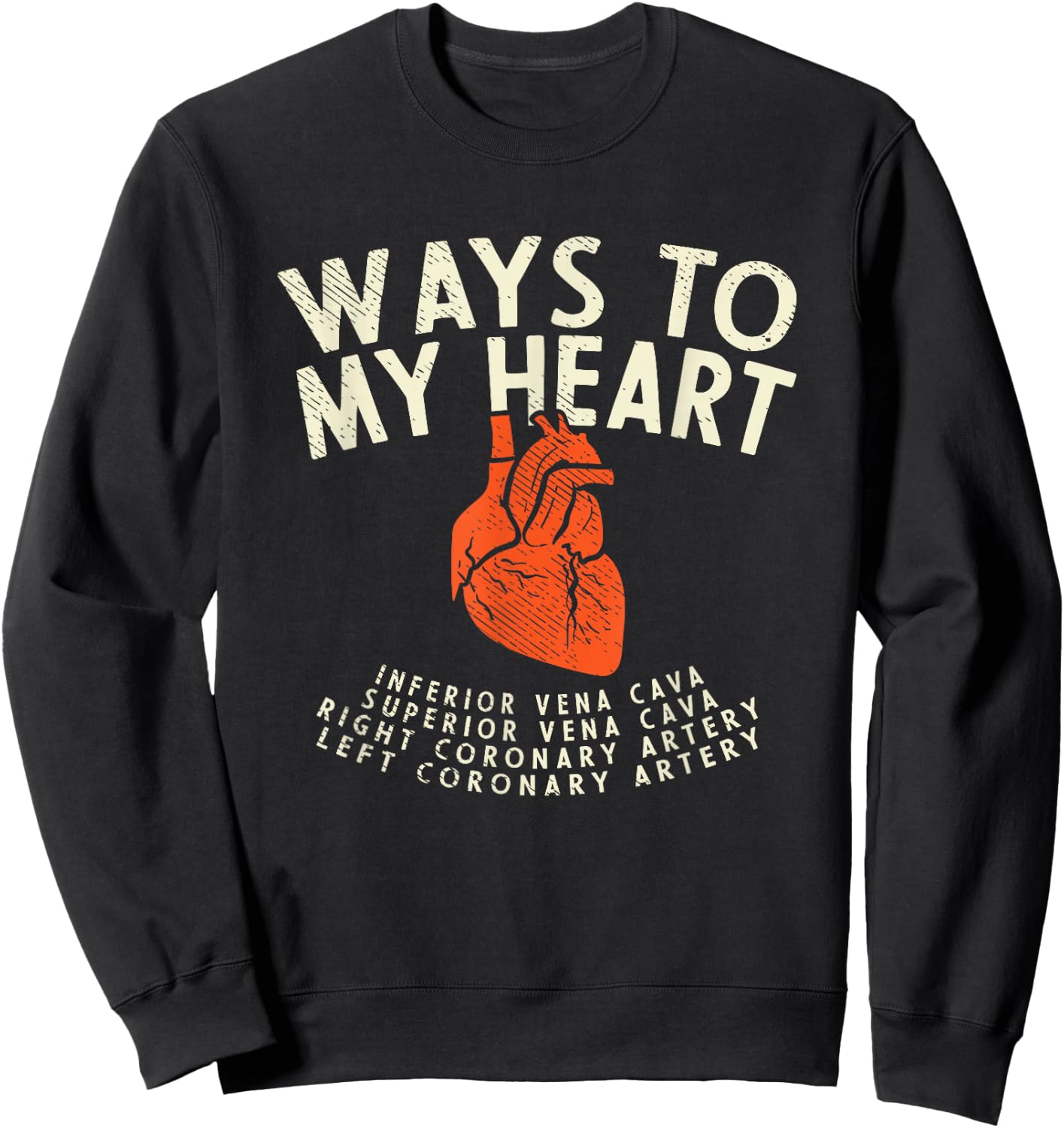 Medical Student, Cardiology, Cardiac Nurse, Cardiology Sweatshirt - Sweatshirt | Black