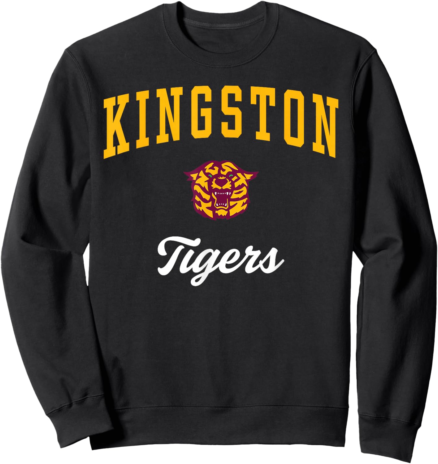 Kingston High School Tigers Sweatshirt - Sweatshirt | Black