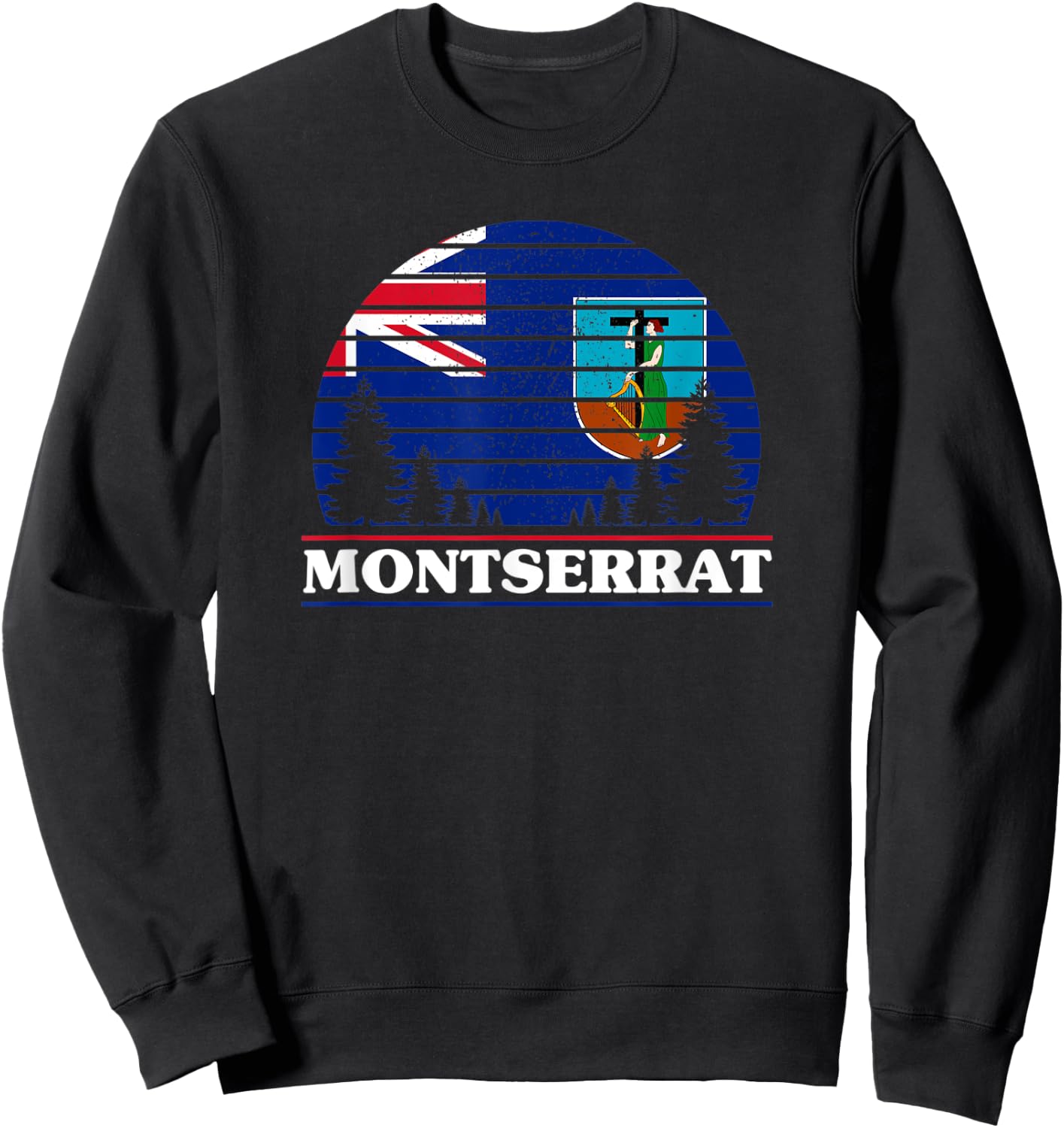 Montserrat Sweatshirt - Sweatshirt | Black