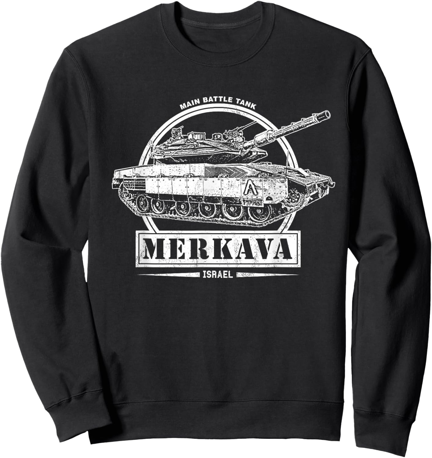 Merkava Tank Sweatshirt - Sweatshirt | Black