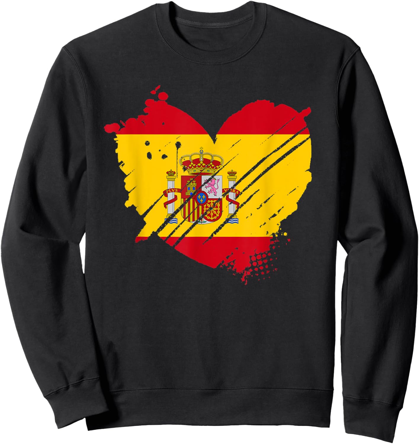 Spain Flag I love Spain It is in my DNA Gift Spaniards Sweatshirt - Sweatshirt | Black