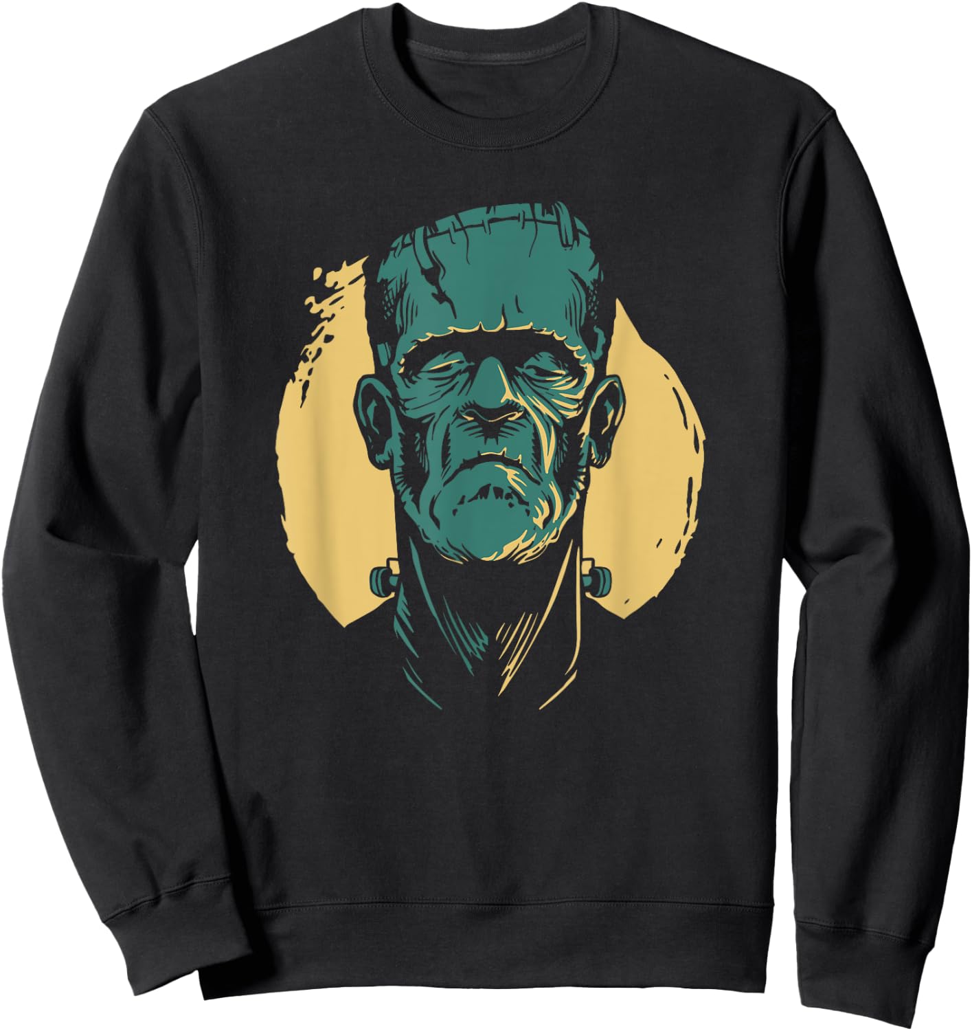 Frankenstein Monster Halloween Classic Horror Flick Costume Sweatshirt - Sweatshirt | Black