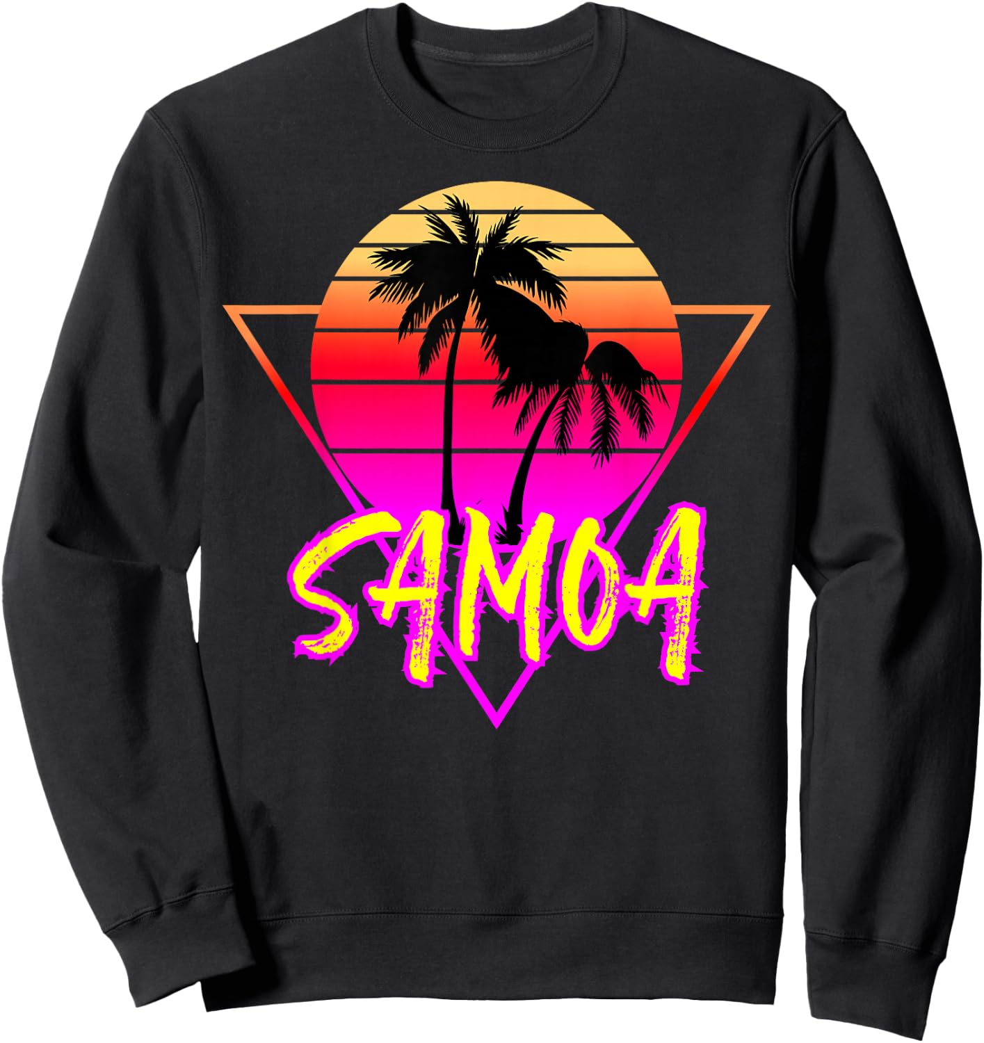American Samoa Samoan Polynesian Pacific Island Shirt Sweatshirt - Sweatshirt | Black