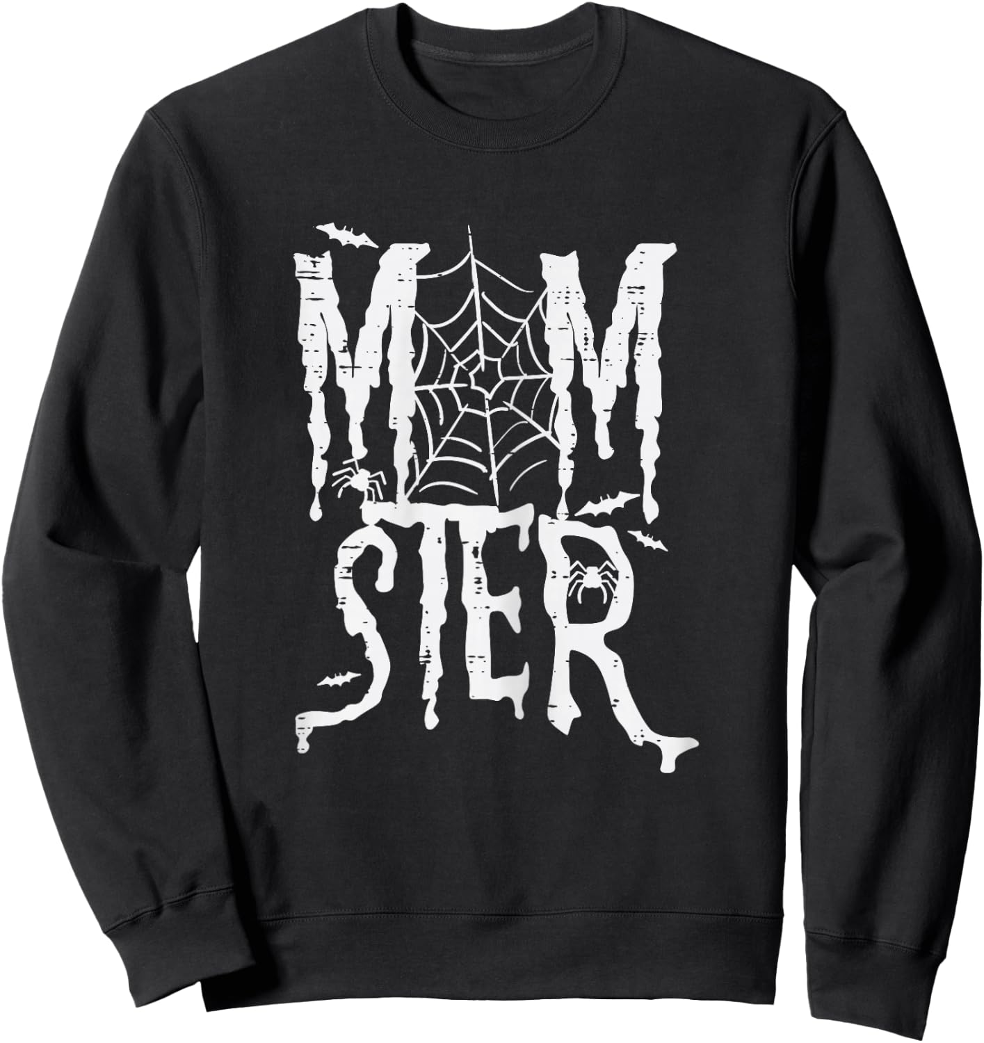 Halloween Momster Mom Monster Funny Costume Mommy Mama Women Sweatshirt - Sweatshirt | Black