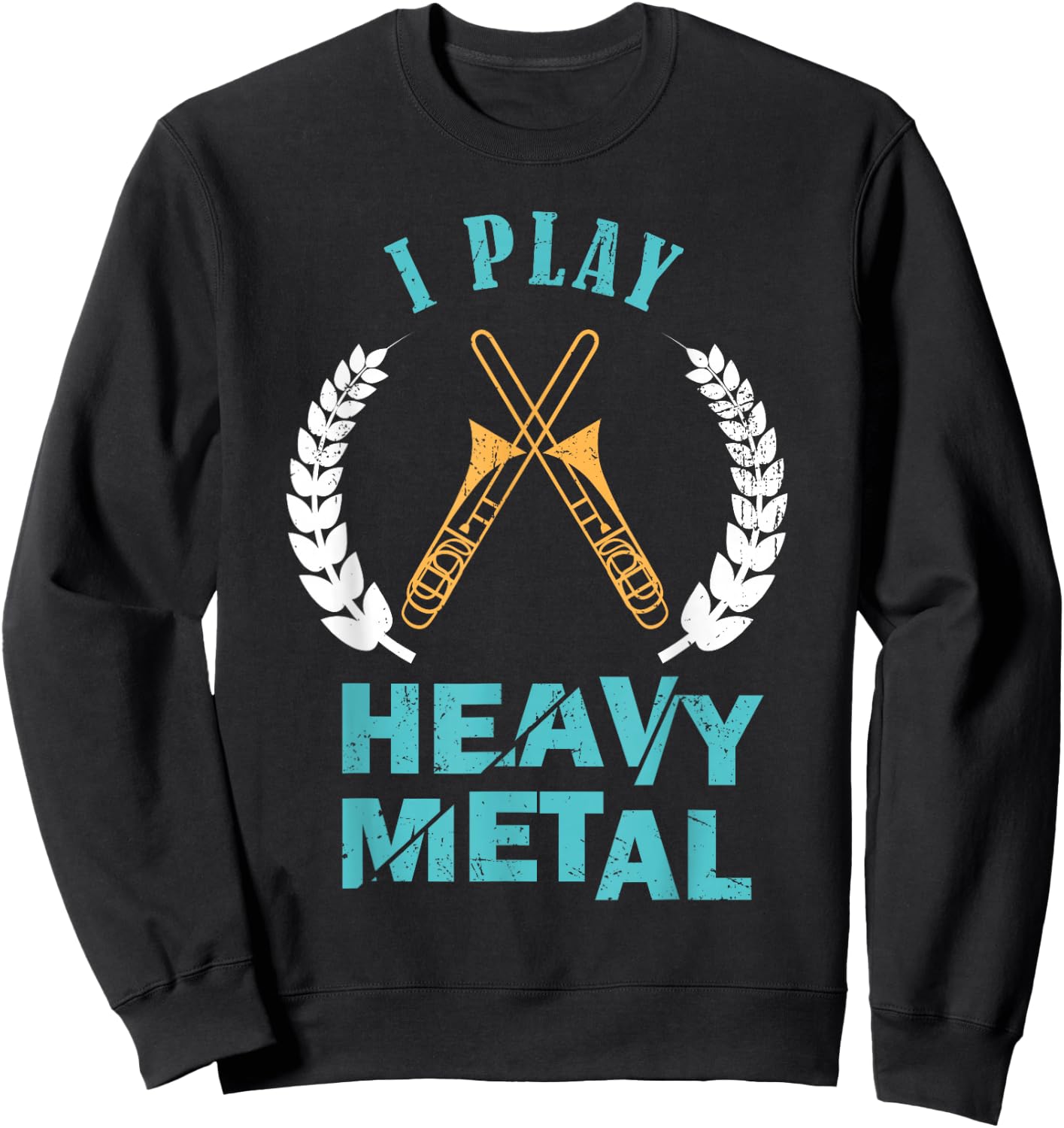 Trombone Musician - Orchestra Band Jazz Music Trombonist Sweatshirt - Sweatshirt | Black