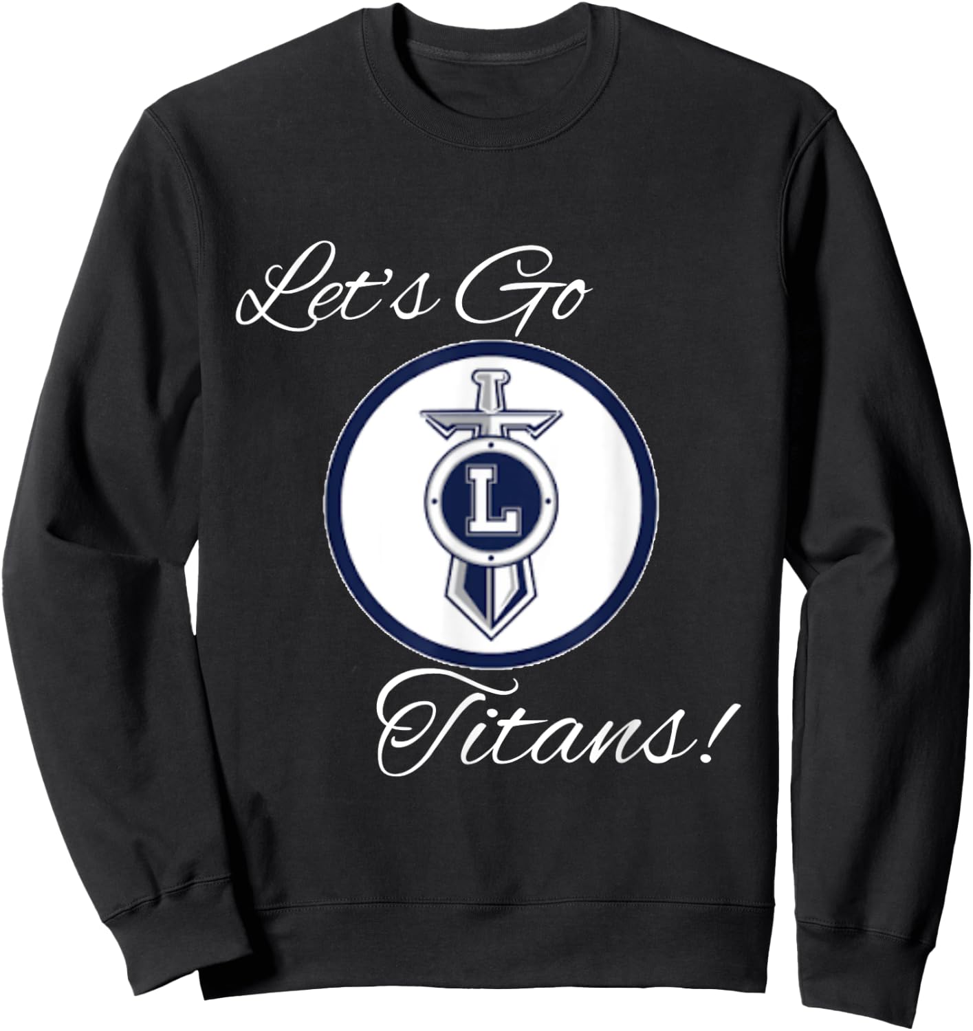 Titans Sports, Football, Baseball, Basketball. Grey Sweatshirt - Sweatshirt | Black