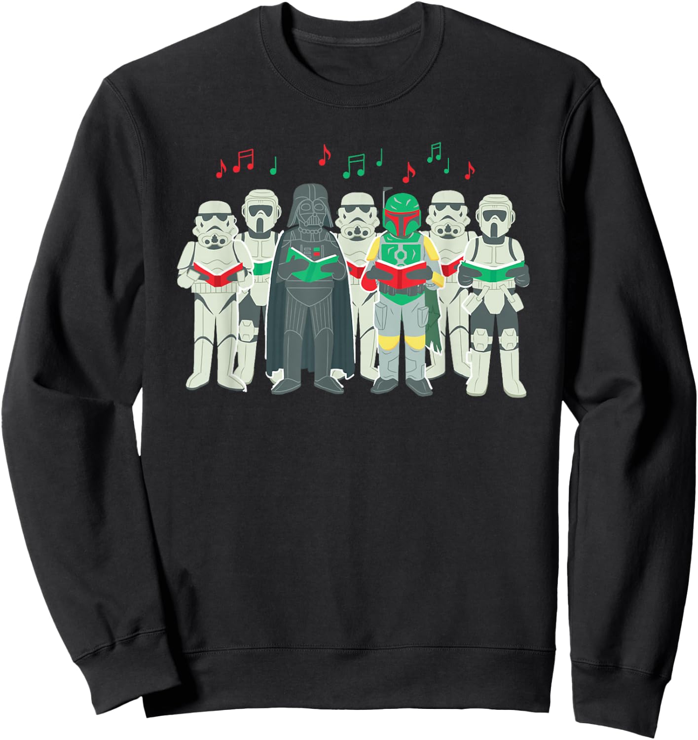 Star Wars Darth Vader Sithmas Choir Holiday Sweatshirt - Sweatshirt | Black