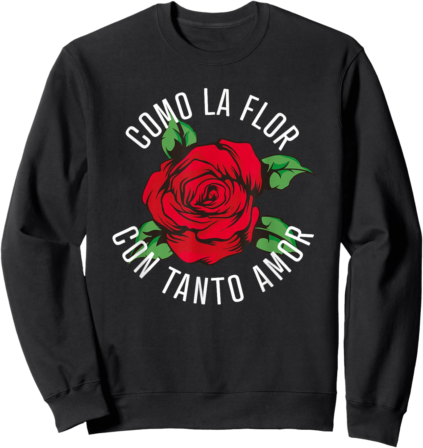 Como La Flor - Bailar Cumbia - Mexican Fiesta Regalo Sweatshirt - Sweatshirt | Black