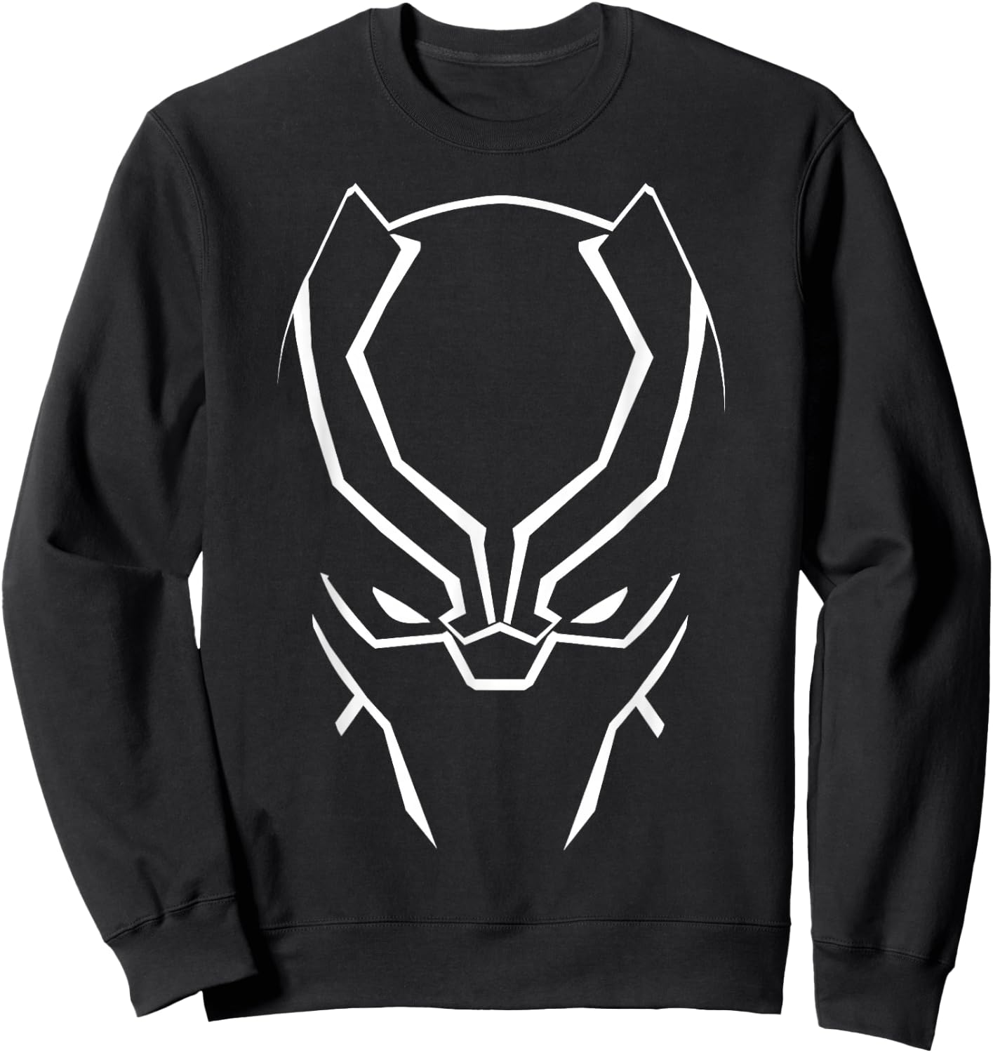 Marvel Avengers Black Panther Big Face Sweatshirt - Sweatshirt | Black