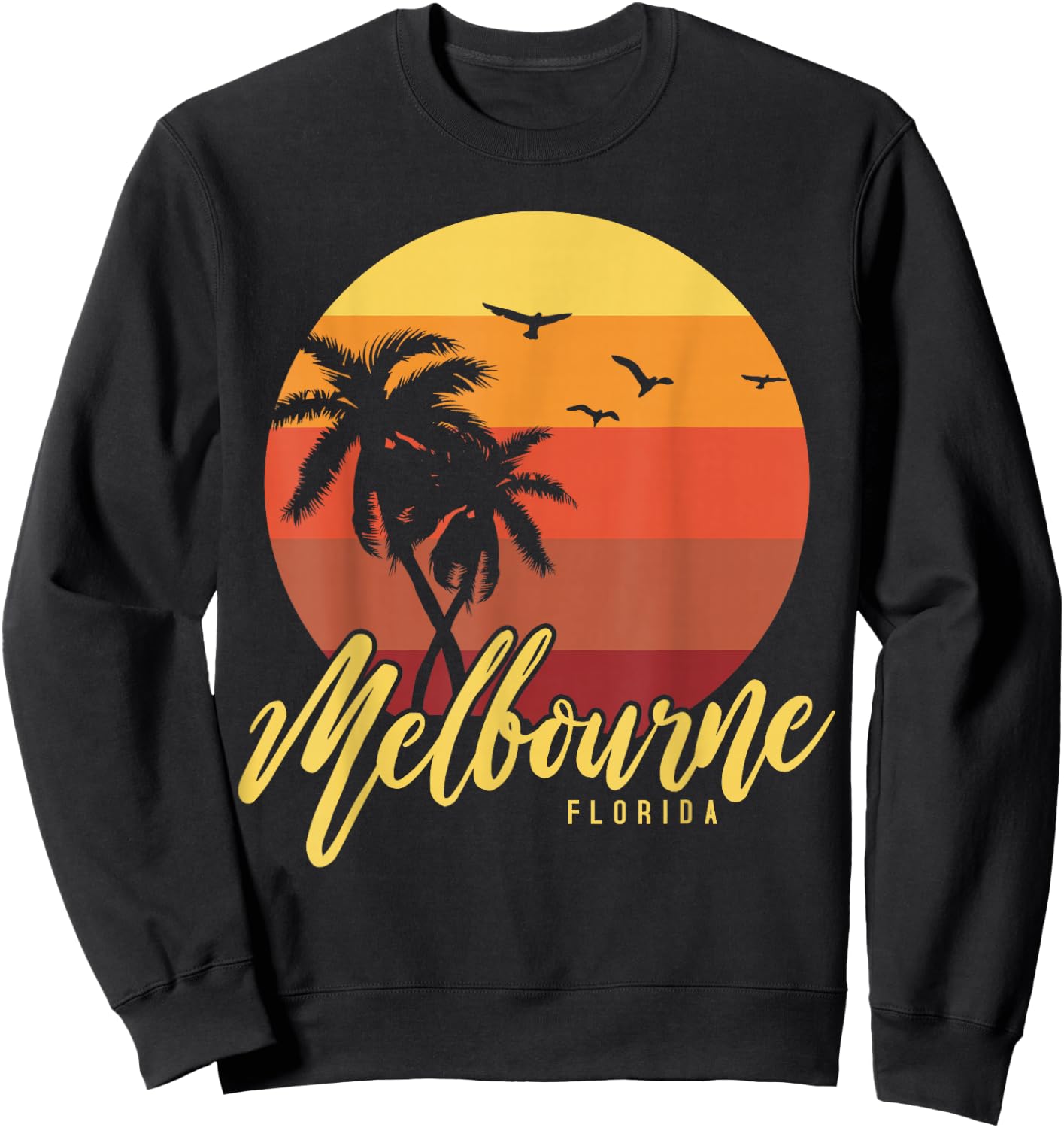 Melbourne Florida Sweatshirt - Sweatshirt | Black