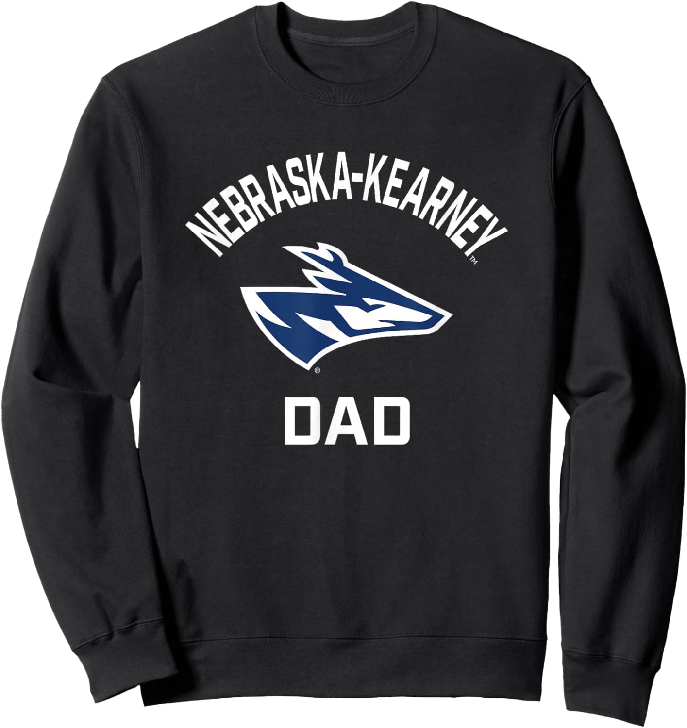 University of Nebraska at Kearney Lopers Arched Dad Sweatshirt - Sweatshirt | Black