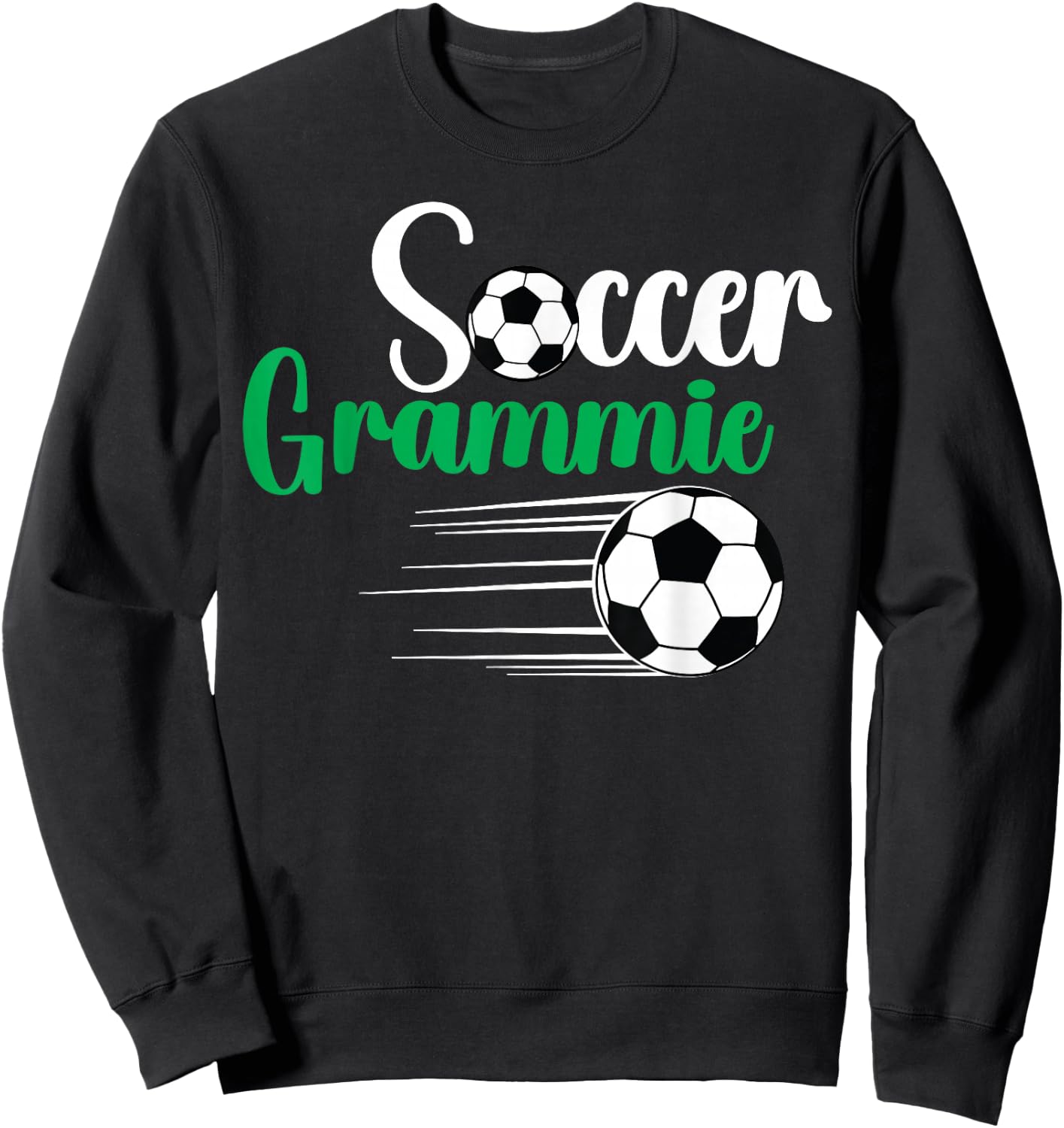 Soccer Grammie Of A Soccer Player Grammie Sweatshirt - Sweatshirt | Black