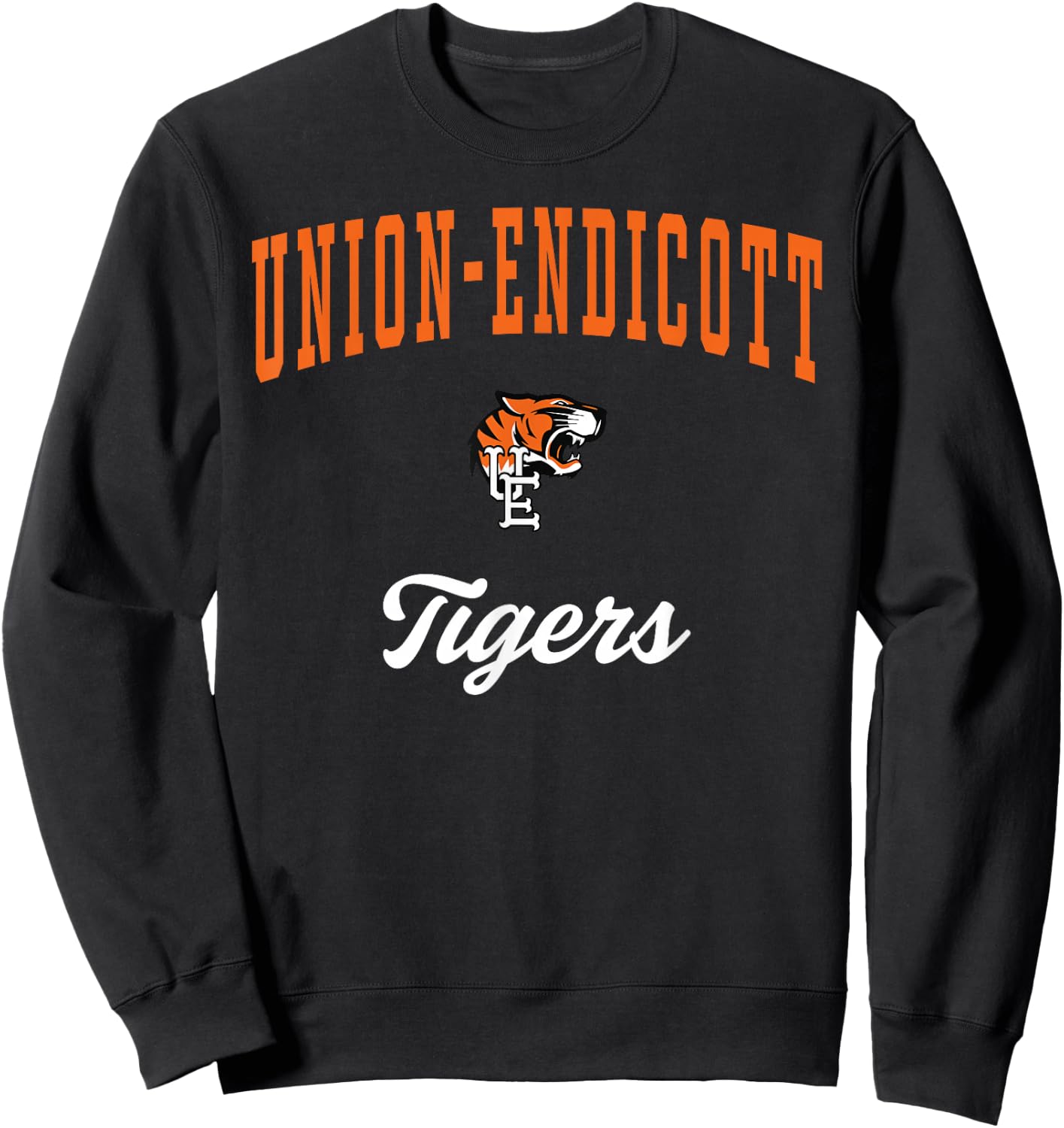 Union-Endicott High School Tigers Sweatshirt - Sweatshirt | Black