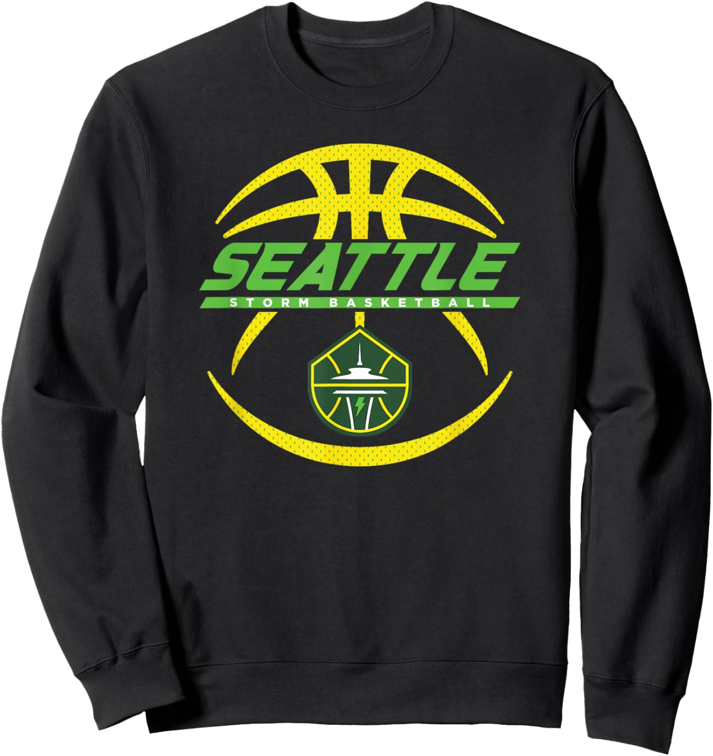 WNBA Seattle Storm The Rock Sweatshirt - Sweatshirt | Black