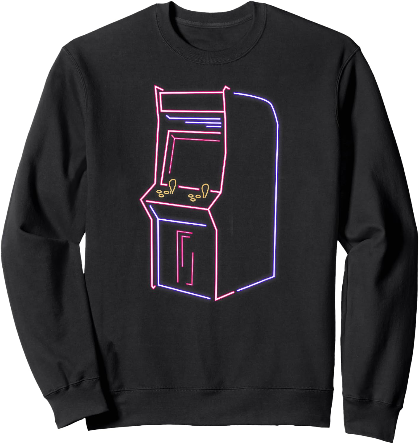 Arcade Video Gamer Game Machine Vintage 80S 90S Retro Sweatshirt - Sweatshirt | Black