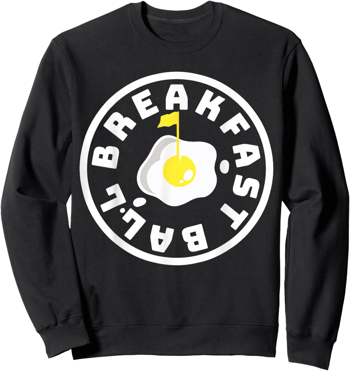Breakfast Ball Sweatshirt - Sweatshirt | Black