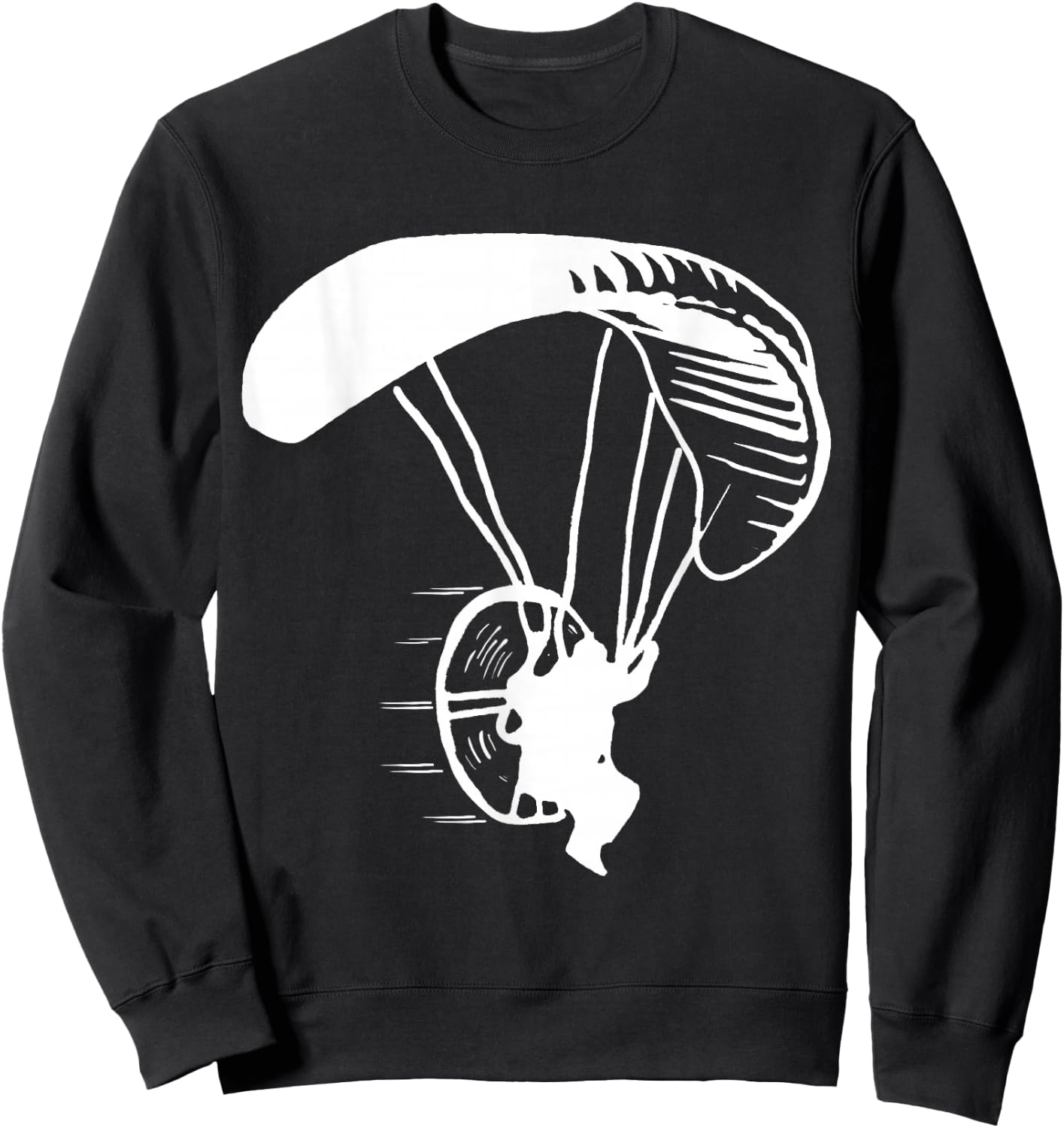 Evolution Paramotoring Backpack Motor PPG Sweatshirt - Sweatshirt | Black