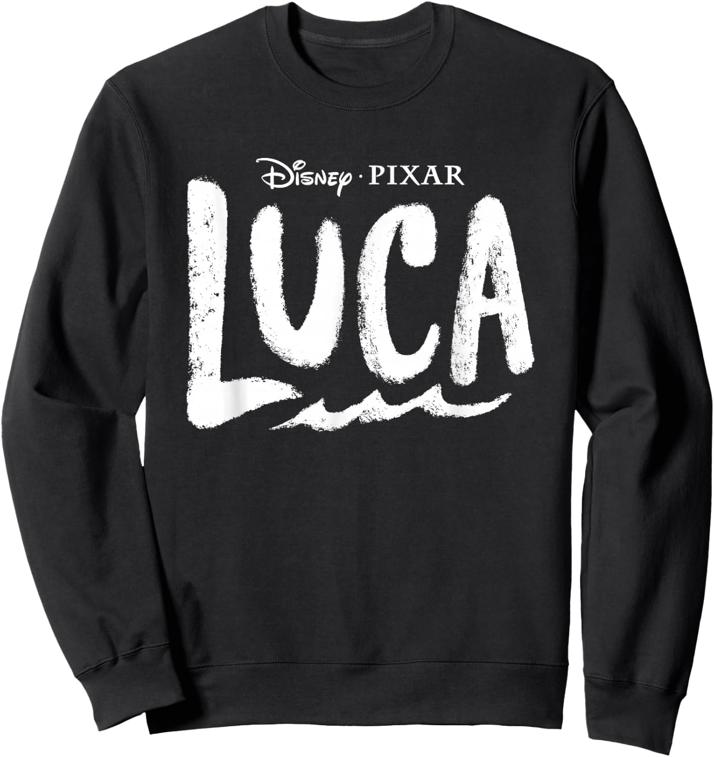 Disney Pixar Luca Logo Sweatshirt - Sweatshirt | Black