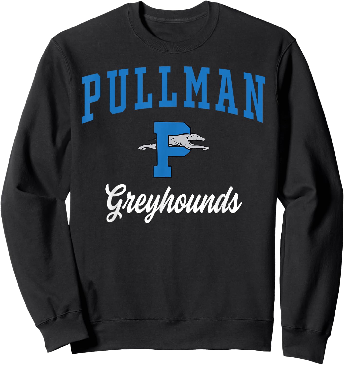 Pullman High School Greyhounds Sweatshirt - Sweatshirt | Black