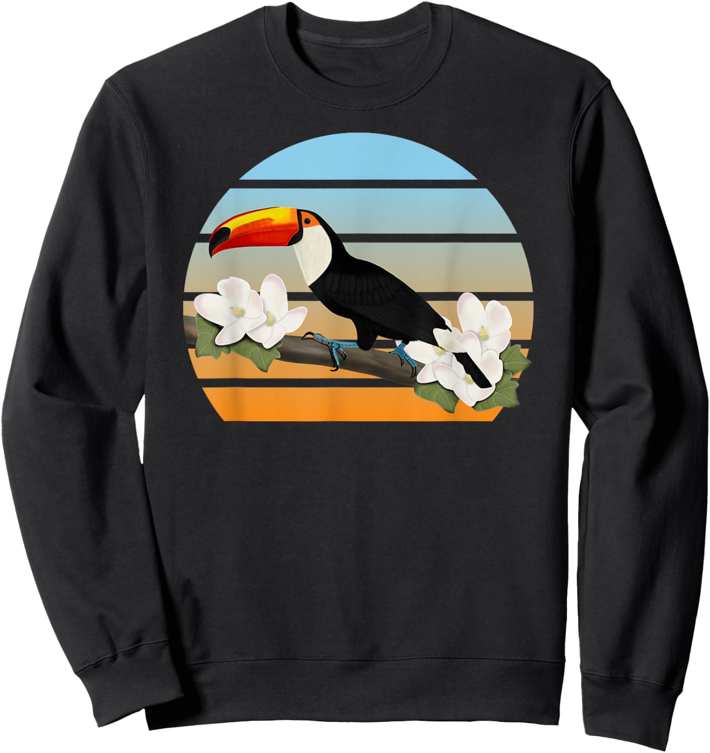 Toucan Bird Birder Birdlover Birdwatcher Animal Biologist Sweatshirt - Sweatshirt | Black
