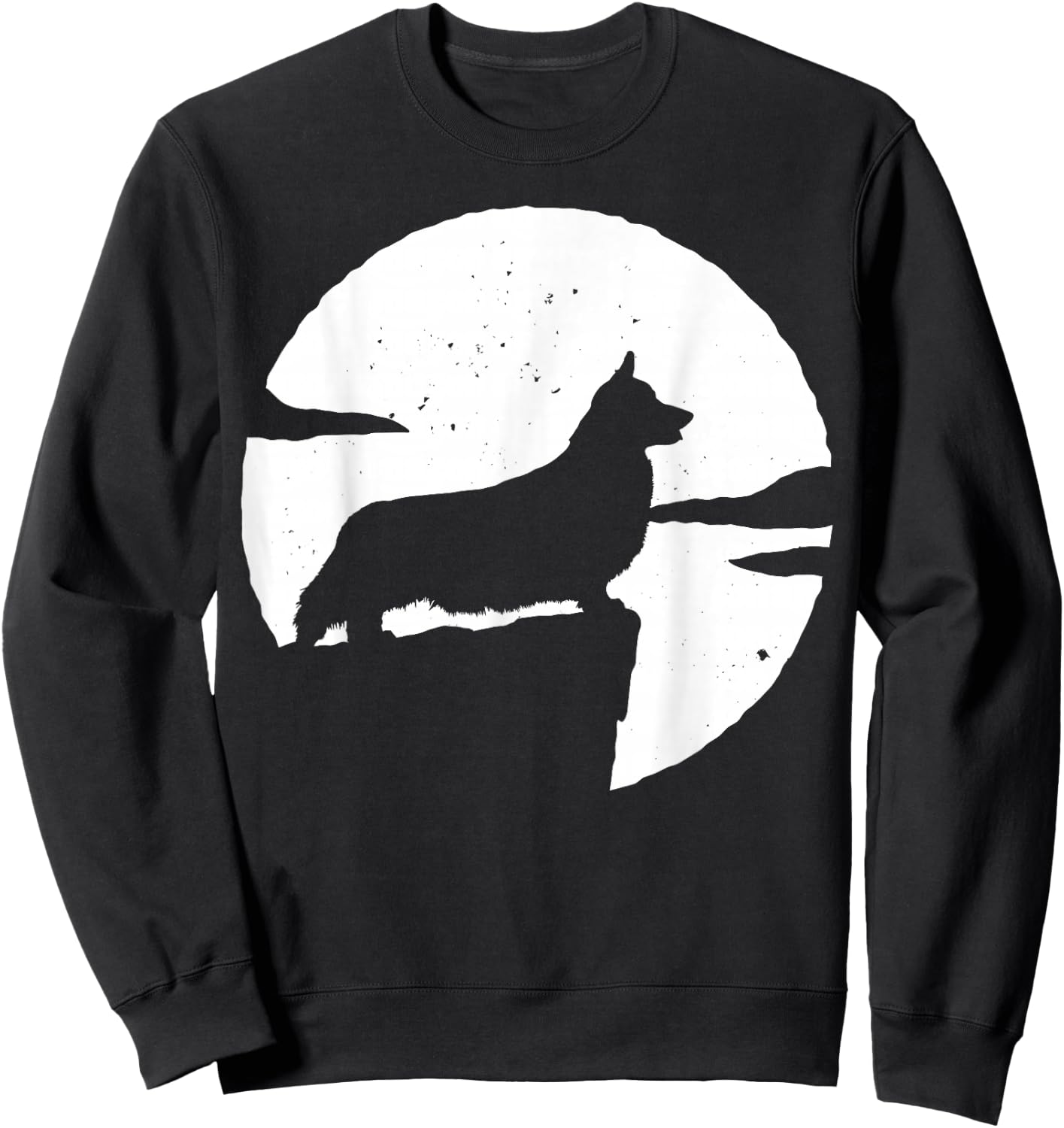 Welsh Corgi Pembroke Welsh Corgi Cardigan Sweatshirt - Sweatshirt | Black
