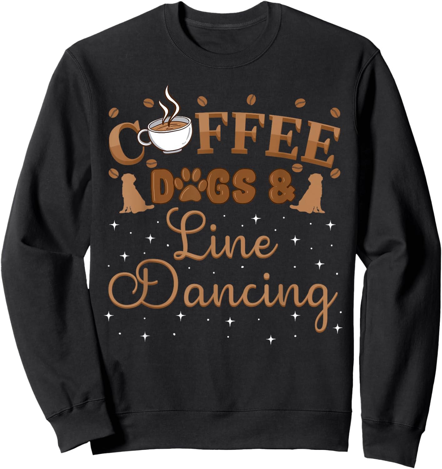 Line Dancing Group Dance Teacher Dancer Choreographer Gift Men Women Sweatshirt - Sweatshirt | Black