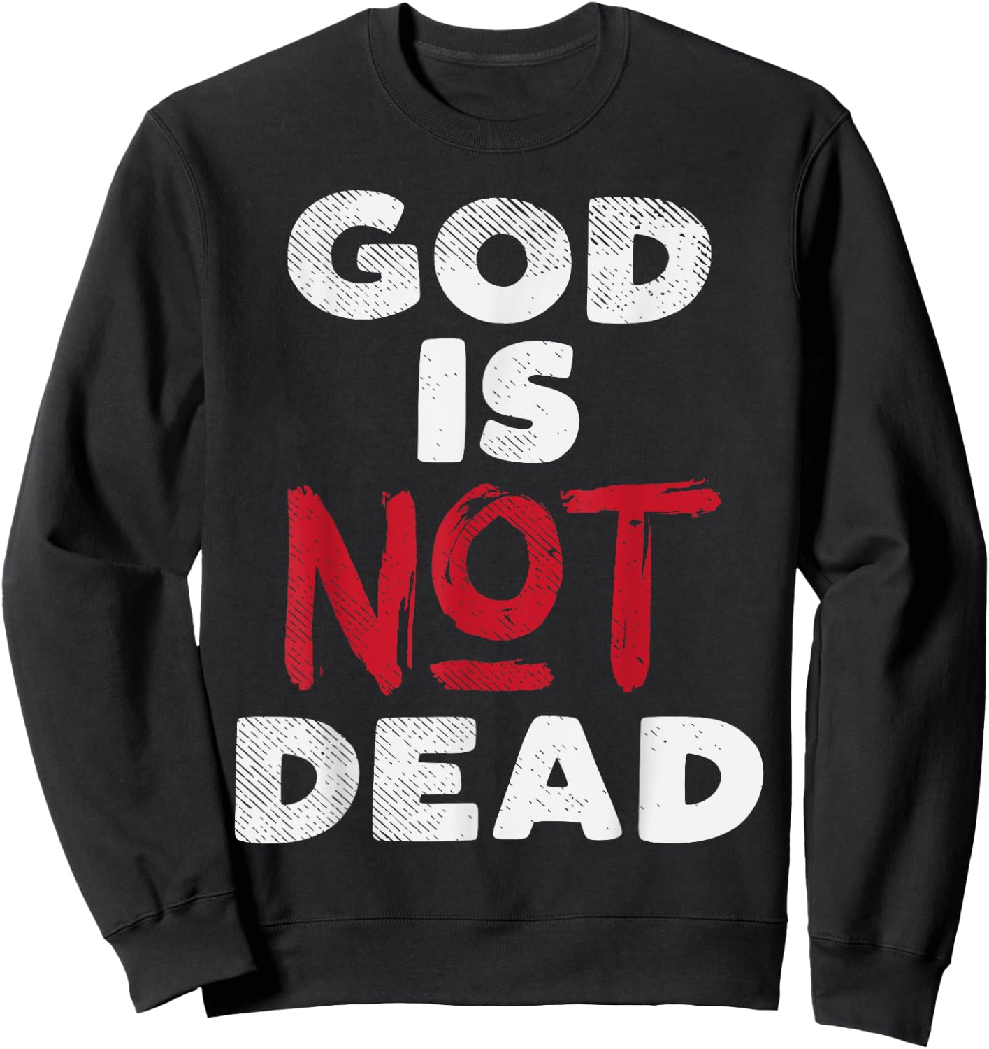 BoredKoalas Jesus Shirts Religious Christian Gift - Black - -Adults - Small - Modern Letter Print - Motivation Religion Theme - Birthday Gift Sweatshirt - Sweatshirt | Black