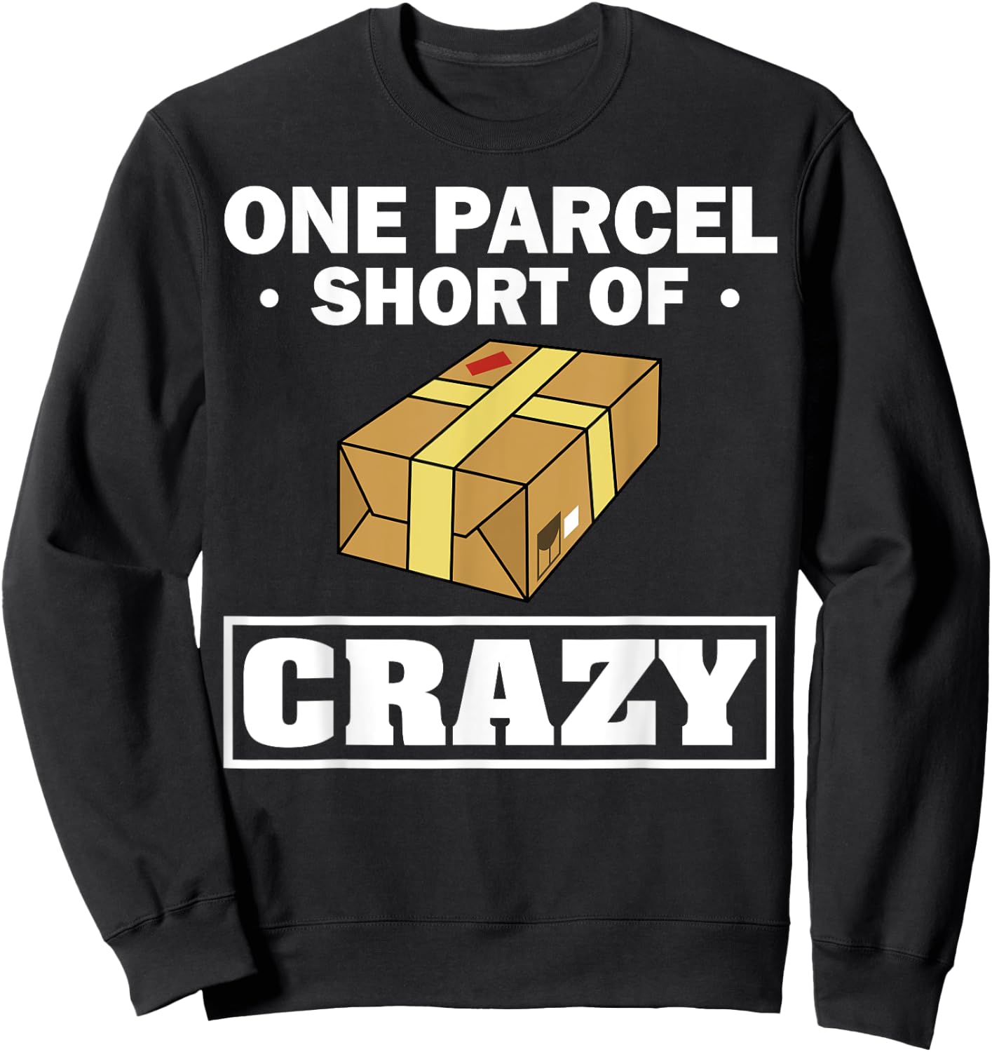 Cool Postal Worker Gift Men Funny Post Office Service Humor Sweatshirt - Sweatshirt | Black