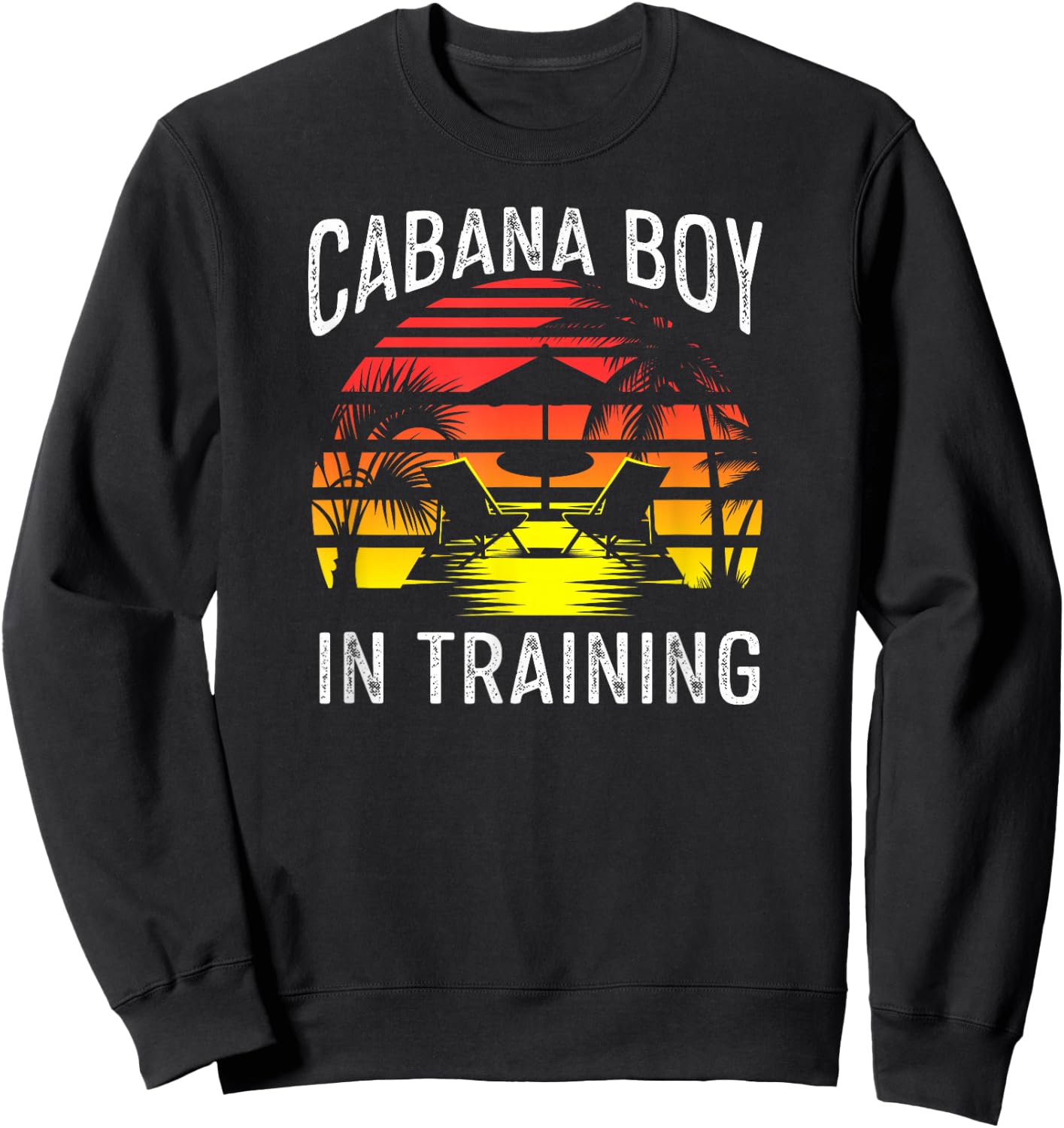 Cabana Boy In Training Sweatshirt - Sweatshirt | Black