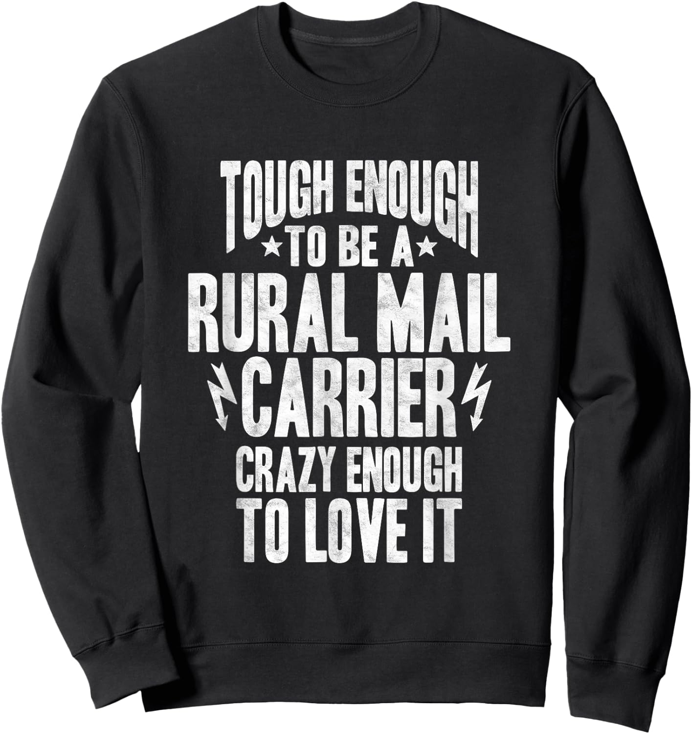 Rural Carrier Shirt Post Office Sweatshirt - Sweatshirt | Black