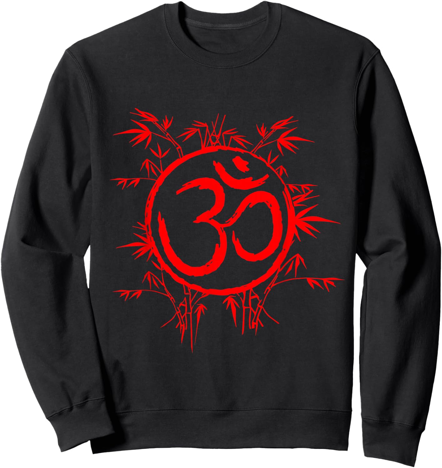 Om Ohm Aum Symbol Spiritual Yoga Gift Sweatshirt - Sweatshirt | Black