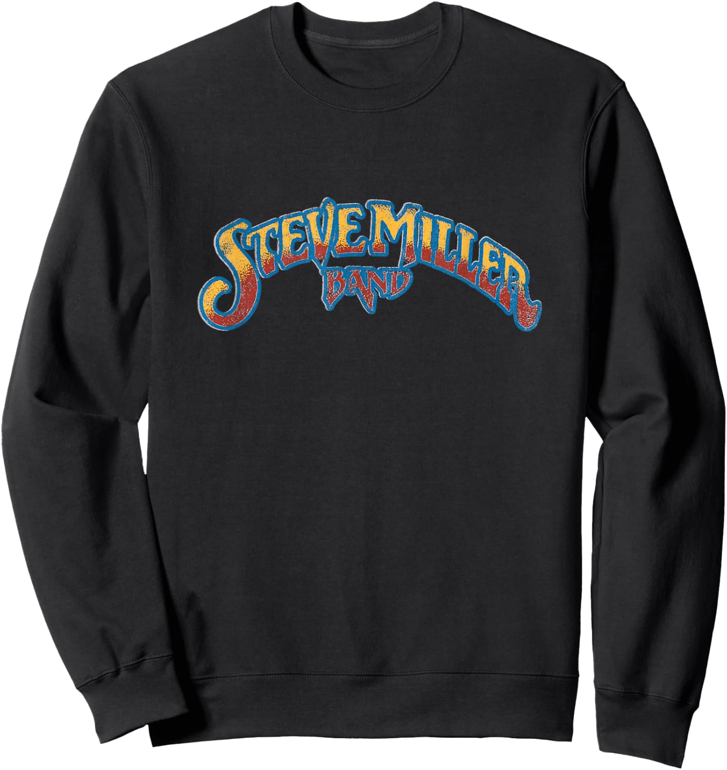 Steve Miller Band - Steve Miller Band Logo Sweatshirt - Sweatshirt | Black