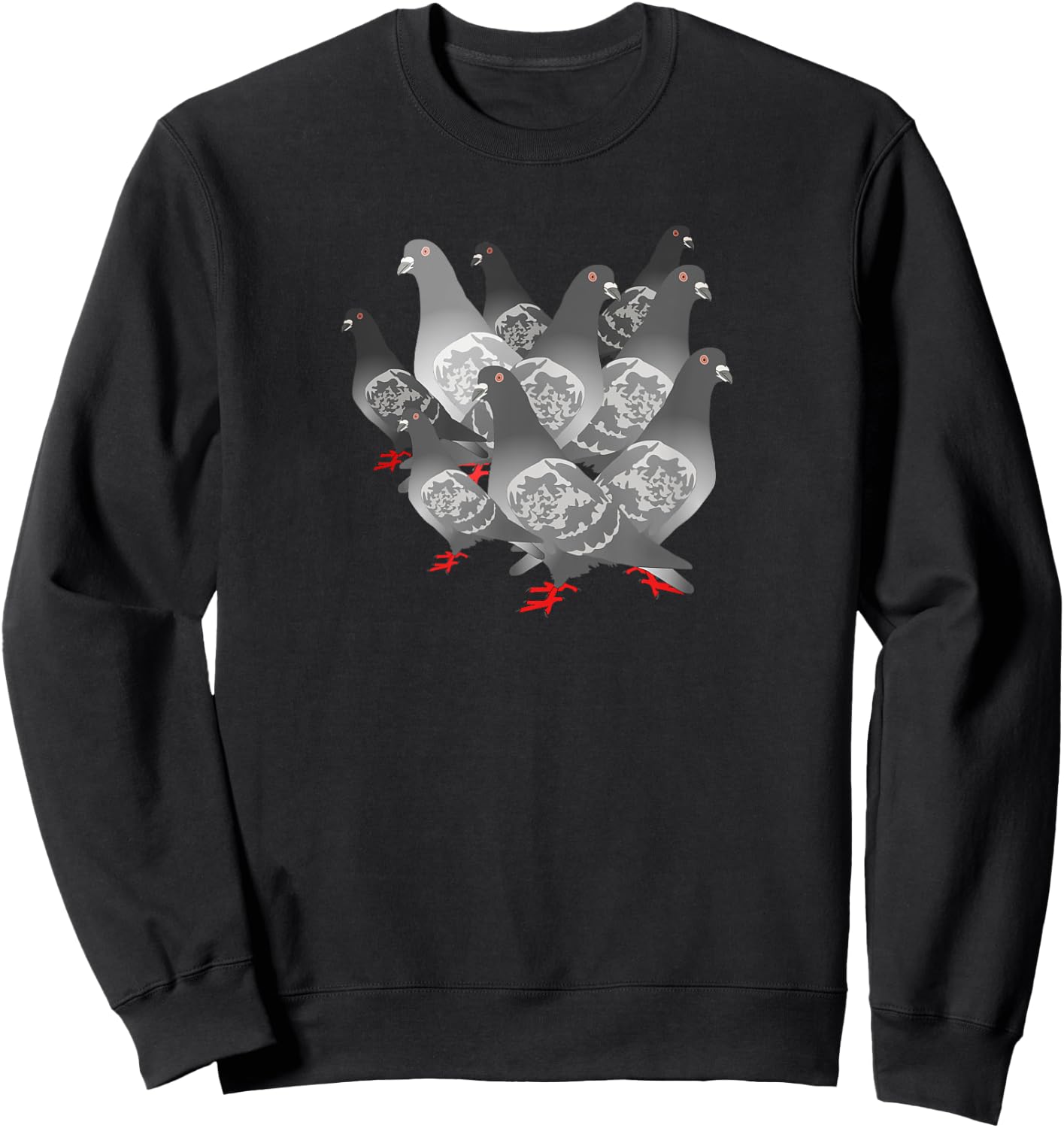 Flock Of Pigeon Breeder Pigeon Racing Gift Sweatshirt - Sweatshirt | Black