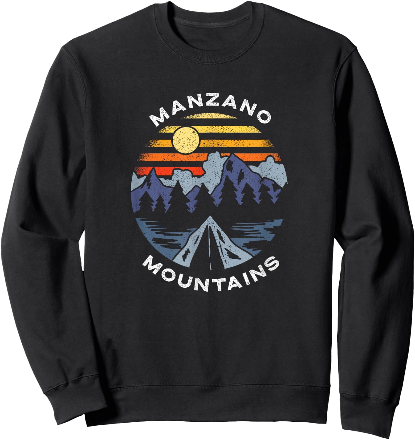 Manzano Mountains State Park New Mexico Camping Vacation Sweatshirt - Sweatshirt | Black