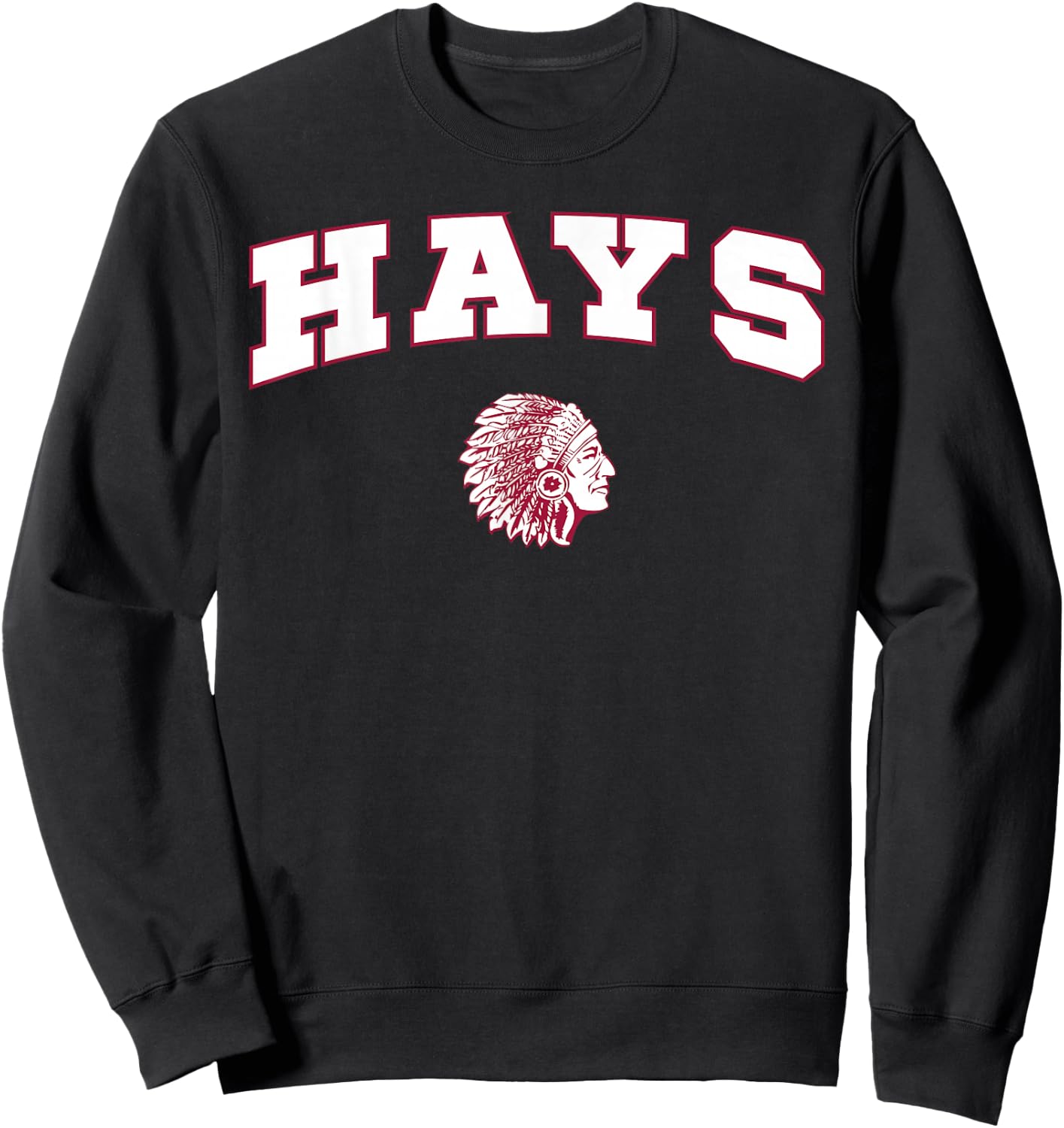 Hays High School Indians Sweatshirt - Sweatshirt | Black