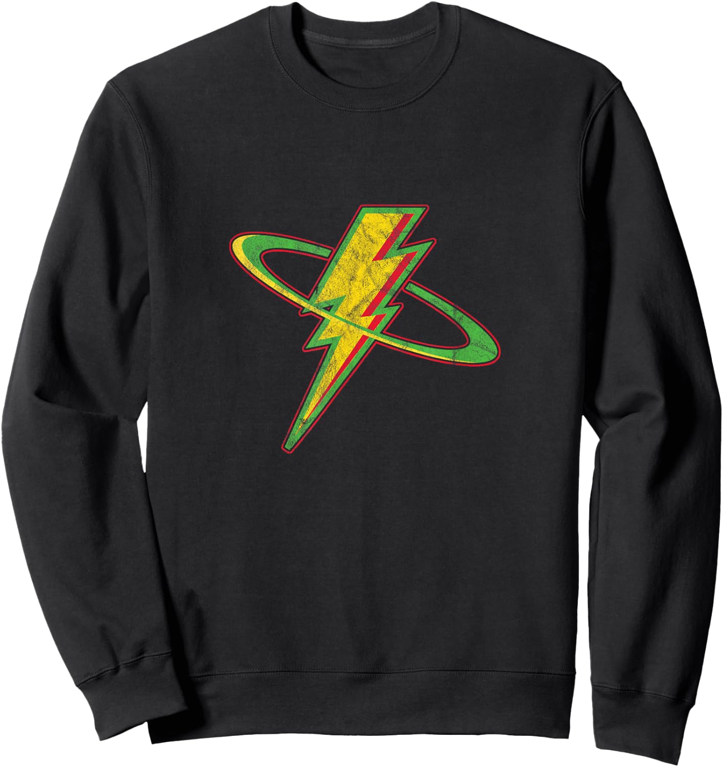 Electrician Bolt Electrical Engineer Voltage Hero Sweatshirt - Sweatshirt | Black