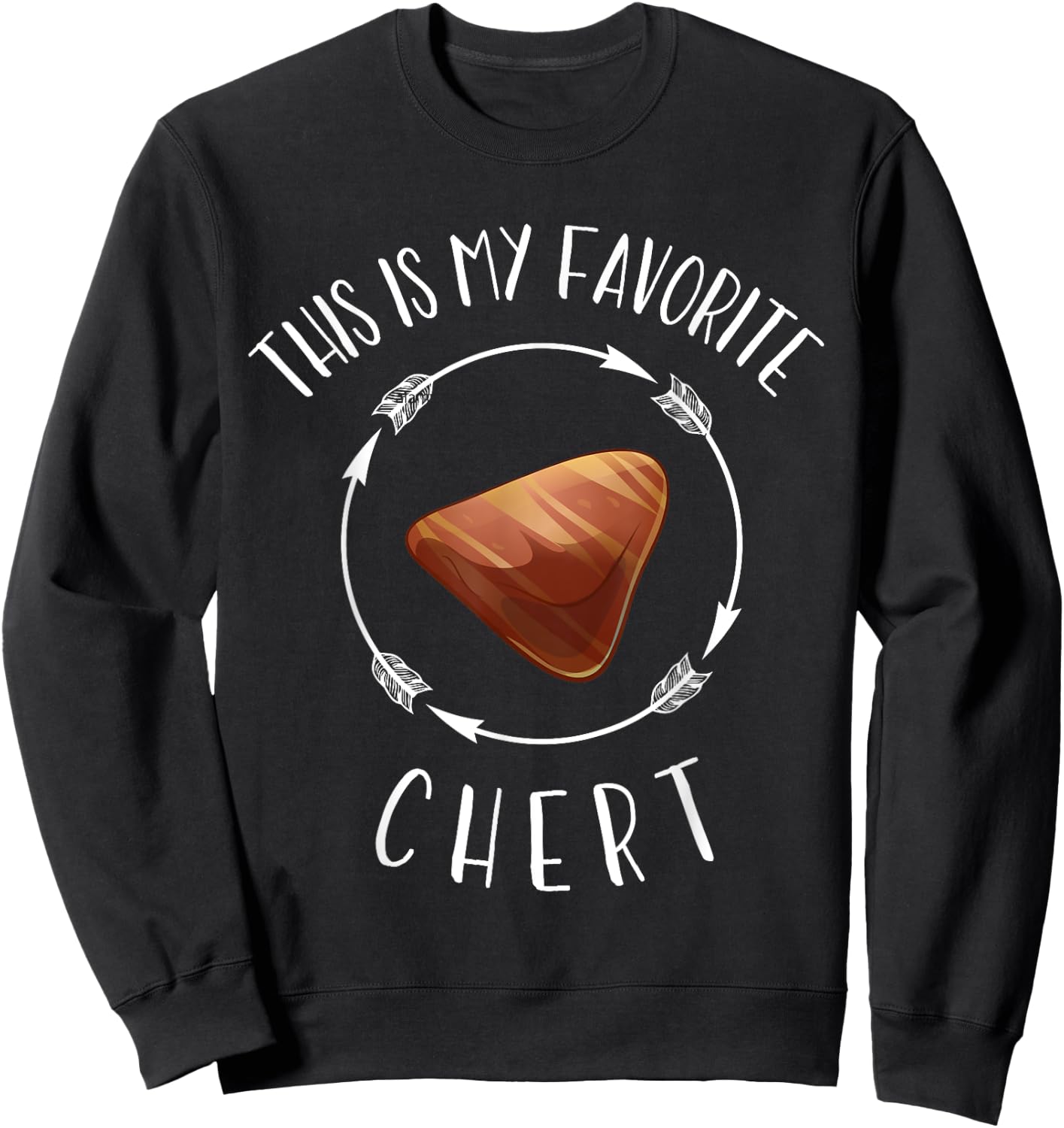 This is my favorite chert Sweatshirt - Sweatshirt | Black