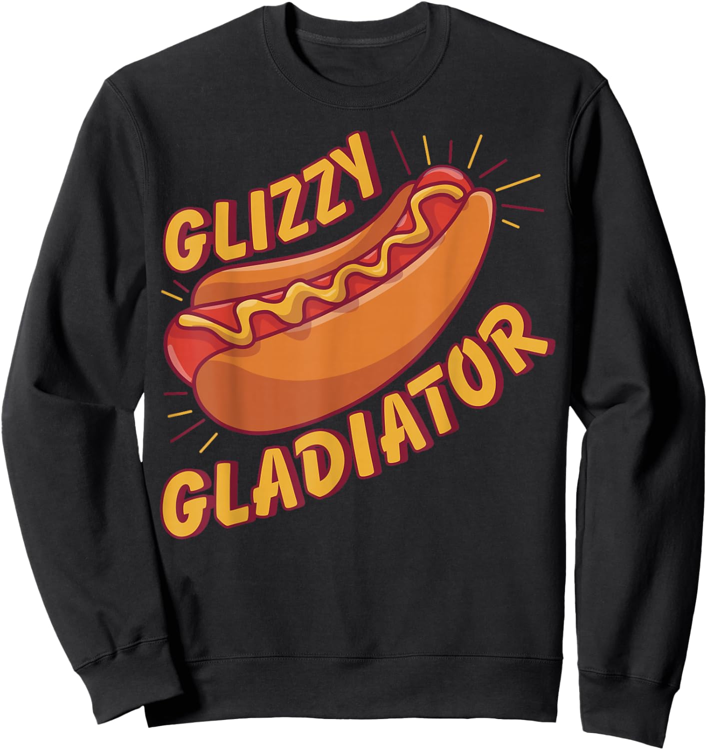 Glizzy Gladiator Sweatshirt - Sweatshirt | Black
