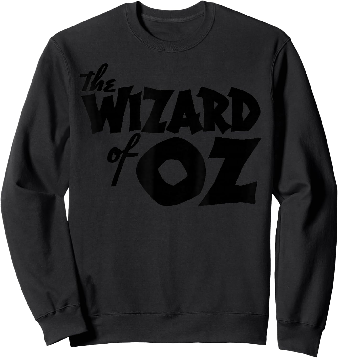 Land of Oz Book Oz Movie Vintage Wizard of OZ Logo Sweatshirt - Sweatshirt | Black