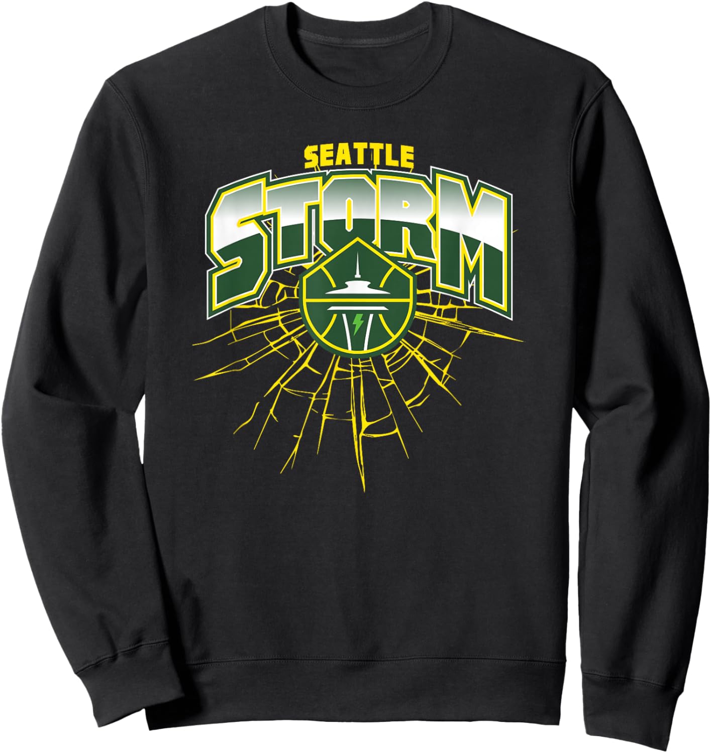 WNBA Seattle Storm Record Breaker Sweatshirt - Sweatshirt | Black