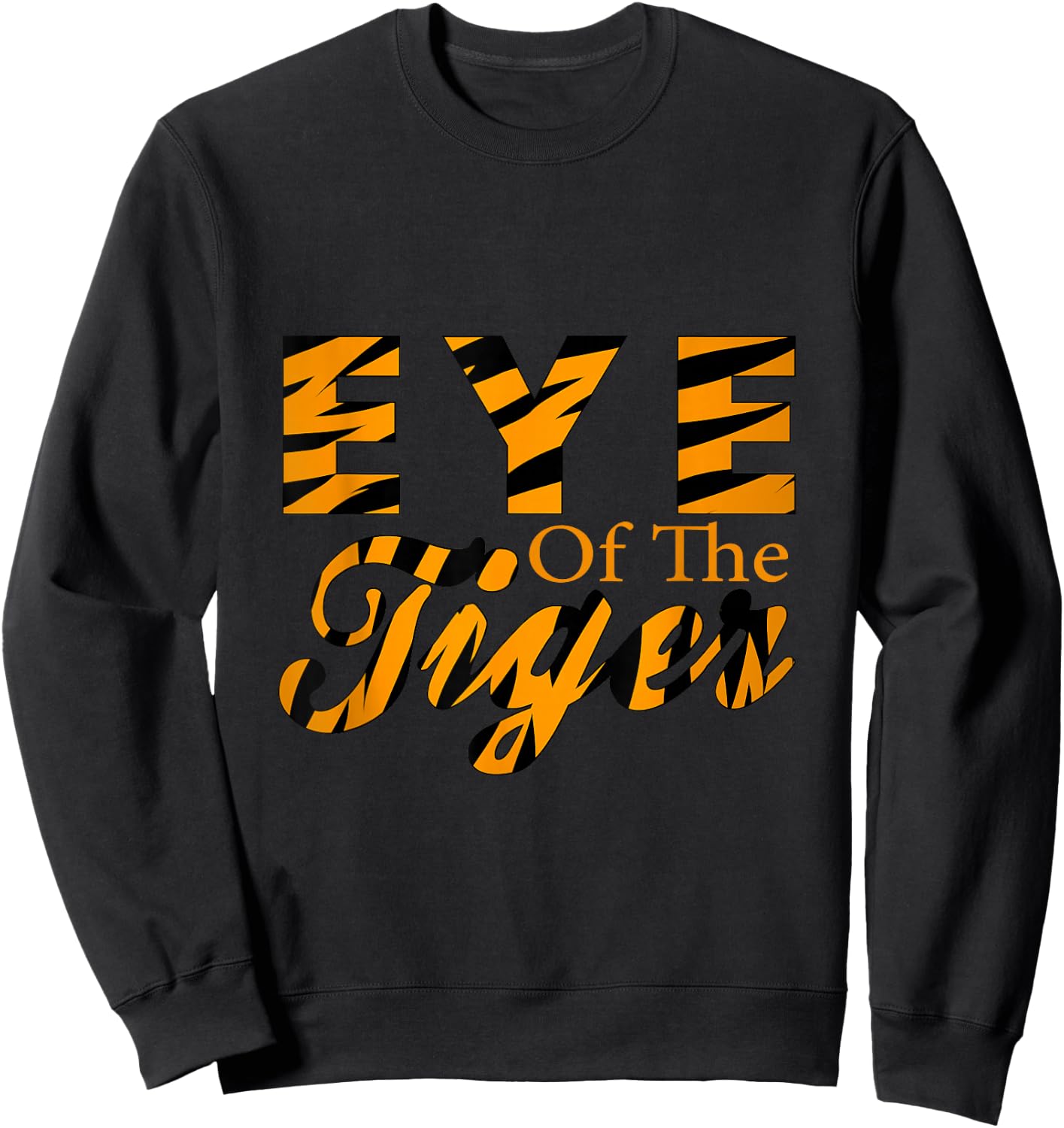 Eye Of The Tiger Sweatshirt - Sweatshirt | Black