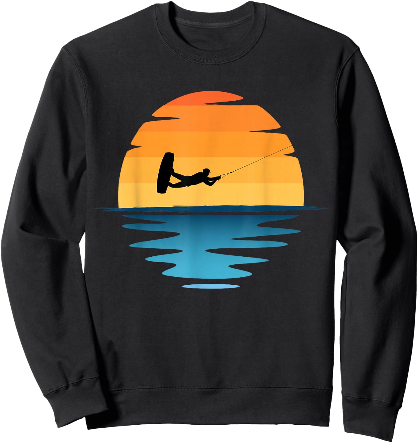 Wakeboarding Funny Wakeboard Gift Slogan Sweatshirt - Sweatshirt | Black