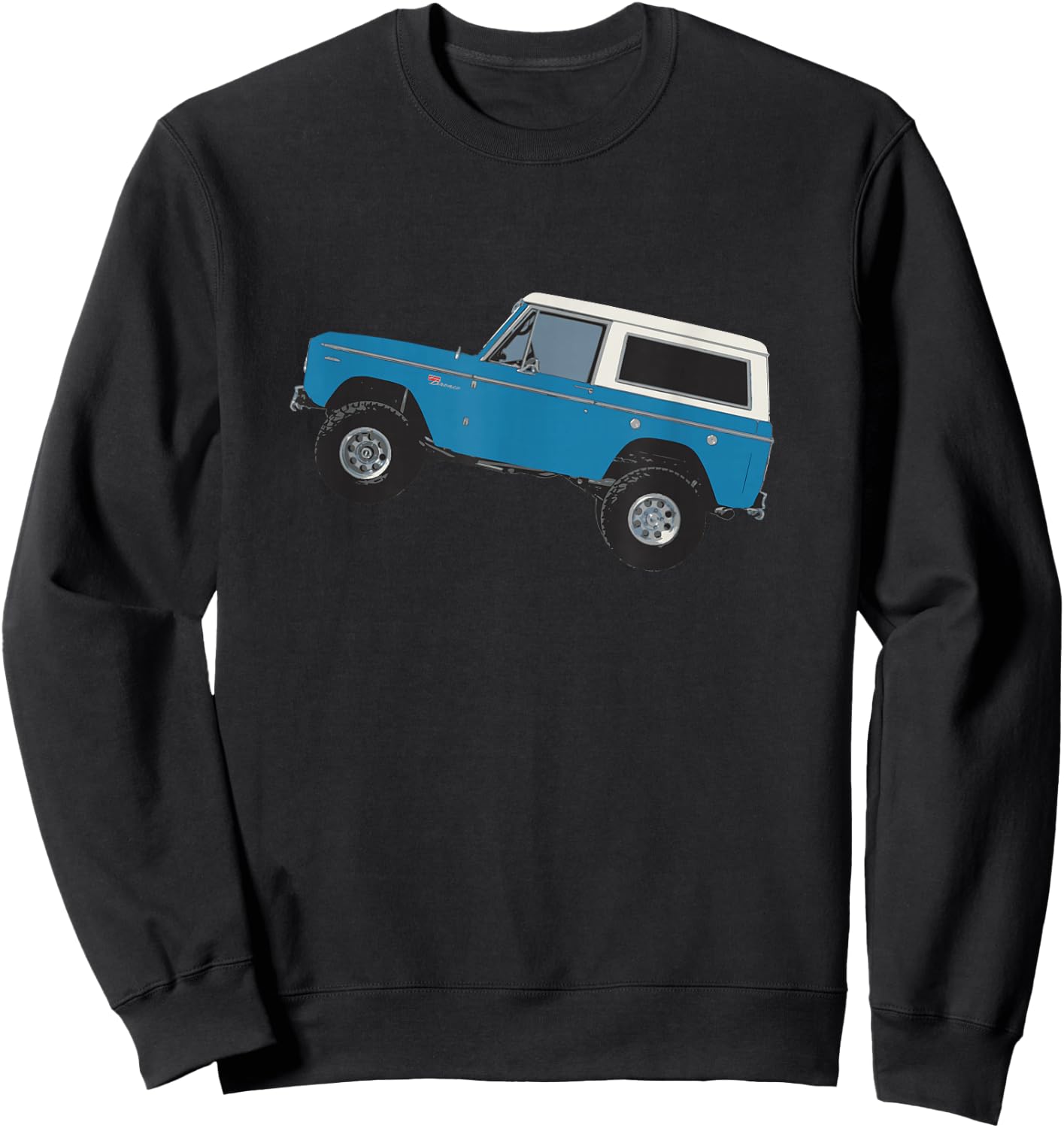Blue 1969 Classic Bronco Sweatshirt - Sweatshirt | Black
