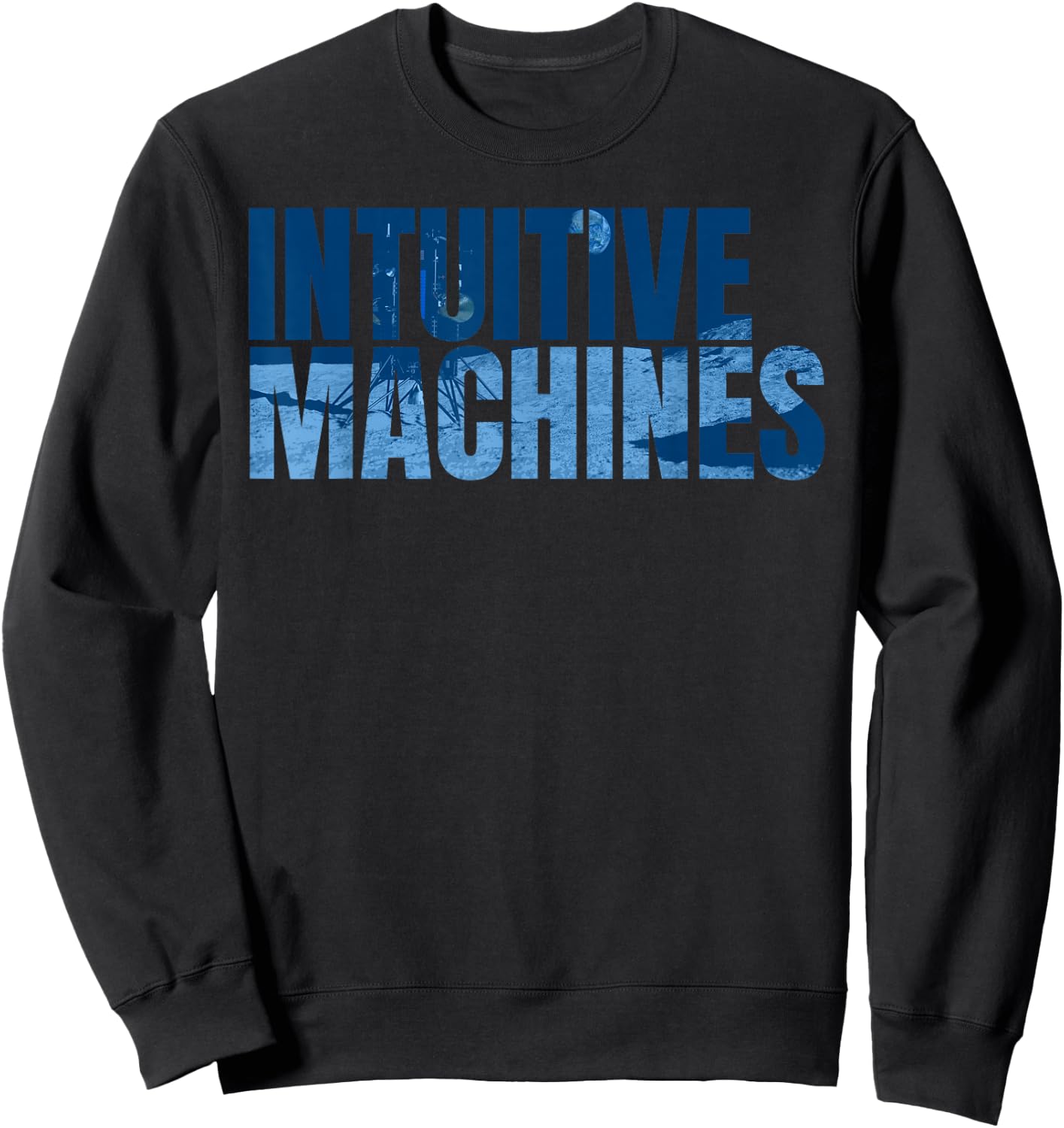 Intuitive Machines IM-1 Window , Black, Small Sweatshirt - Sweatshirt | Black