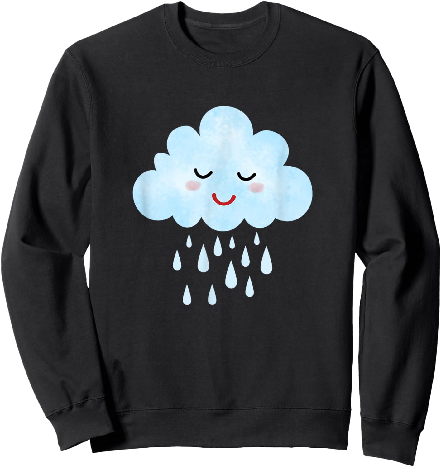 Cloud Rain Sky Nature Clouding IT Computing Men Women Kids Sweatshirt - Sweatshirt | Black