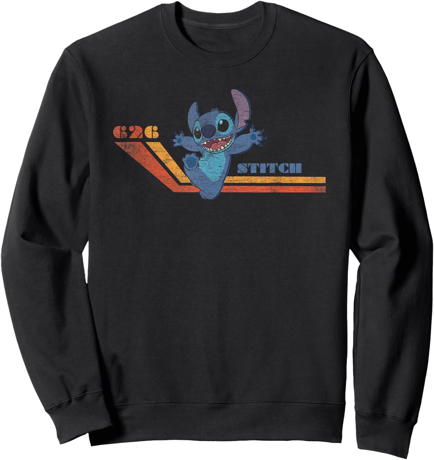 Lilo & Stitch - 626 Vintage Sweatshirt - Sweatshirt | Black