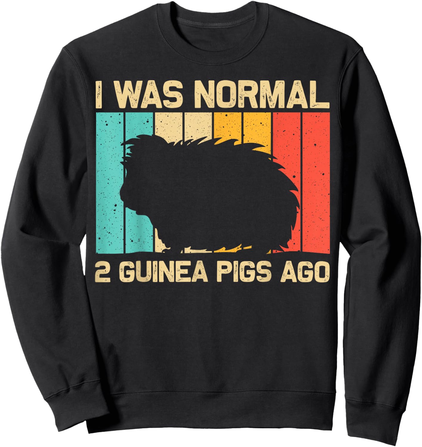 Cool Guinea Pig Women Guinea Pig Lovers Owner Sweatshirt - Sweatshirt | Black