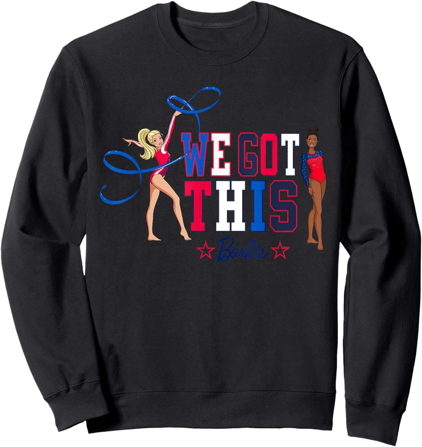 Barbie - We Got This - Gymnastics Sweatshirt - Sweatshirt | Black