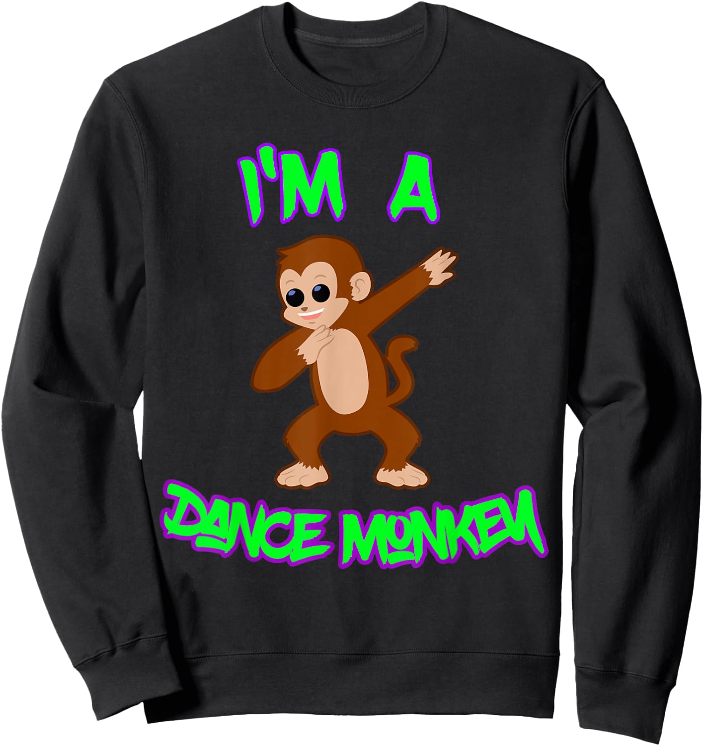 Dance Monkey Sweatshirt - Sweatshirt | Black